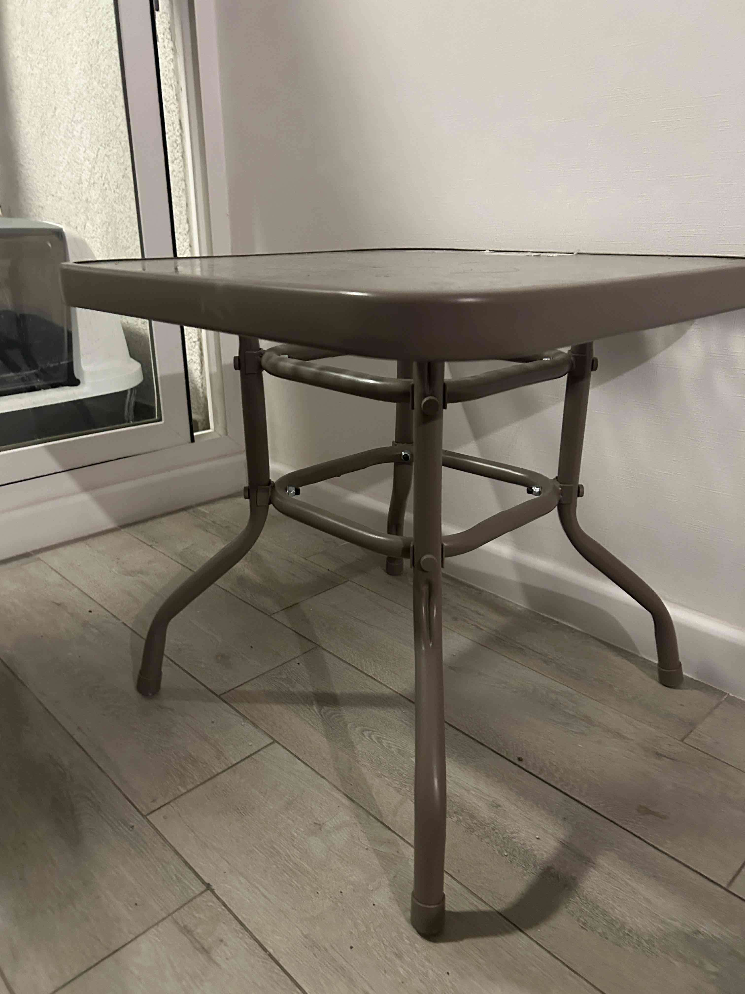 Mesa exterior transparente - miniatura 1