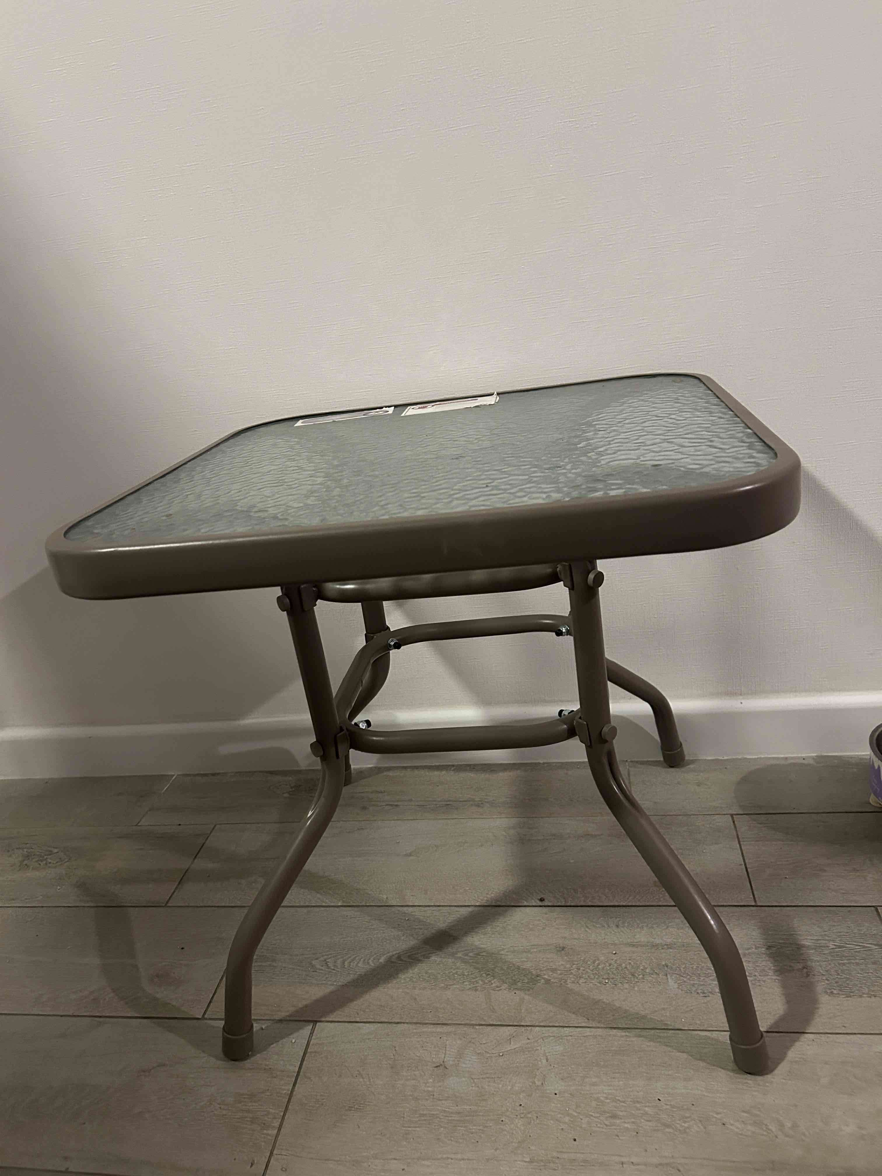 Mesa exterior transparente - miniatura 3