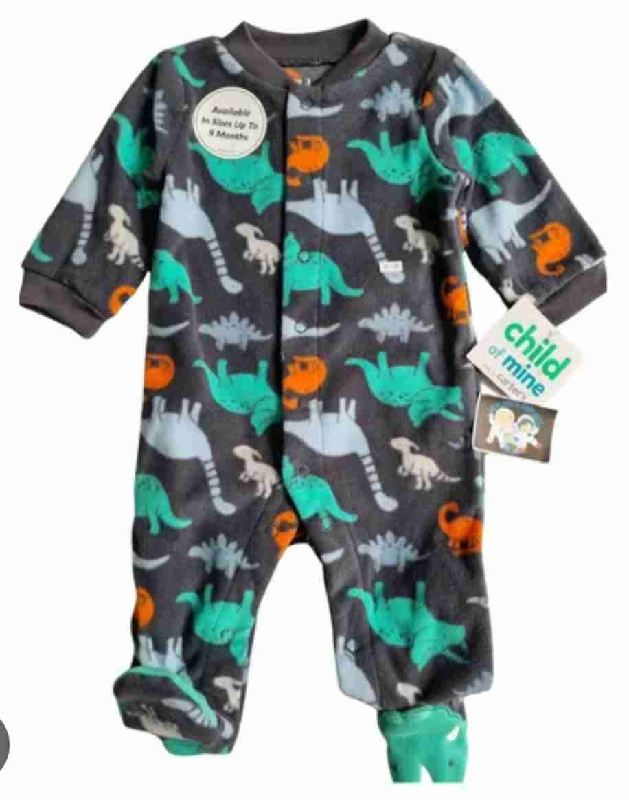 Pijama dinosaurios para bebé 18 meses - miniatura 1