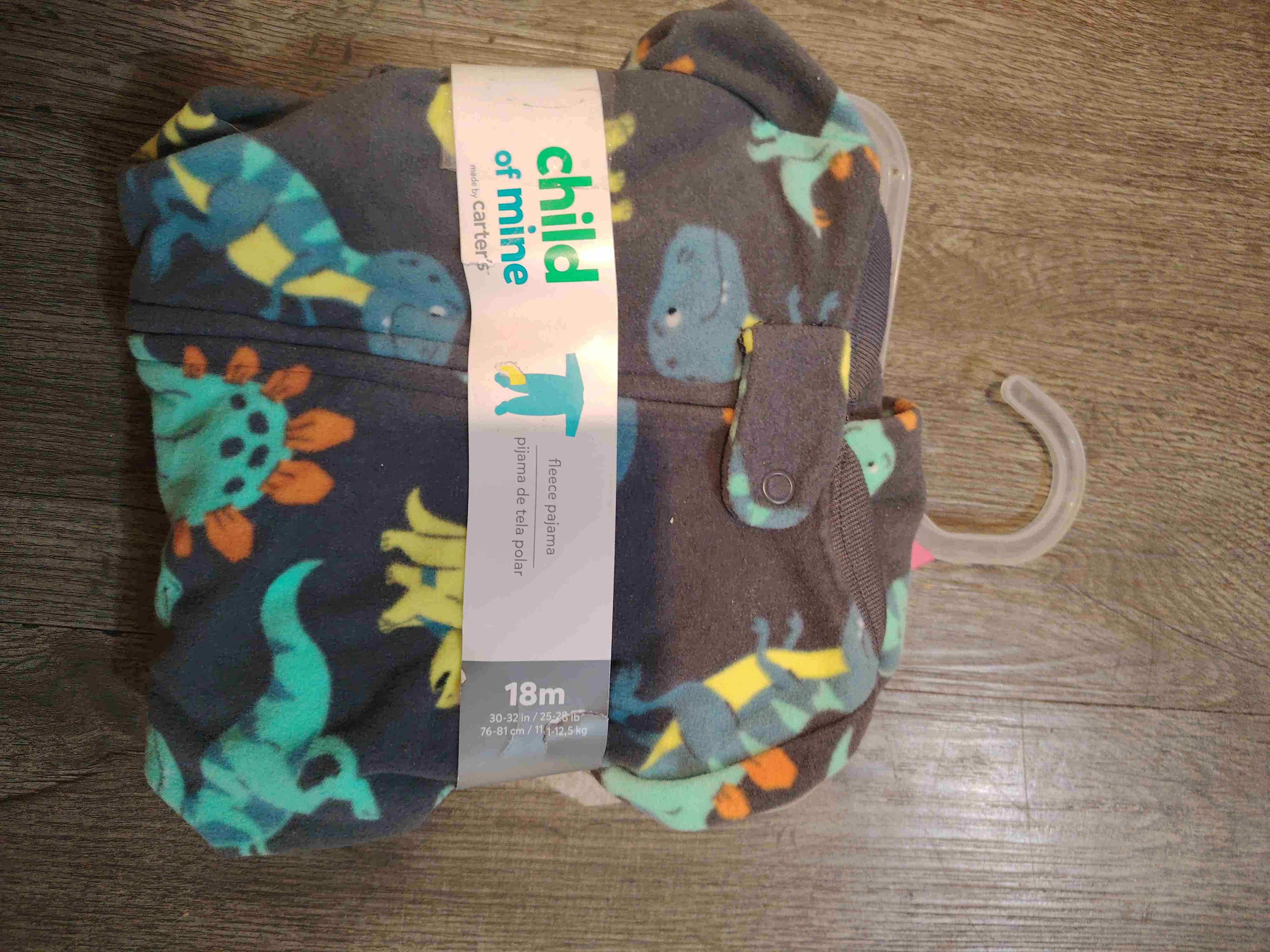 Pijama dinosaurios para bebé 18 meses - miniatura 2