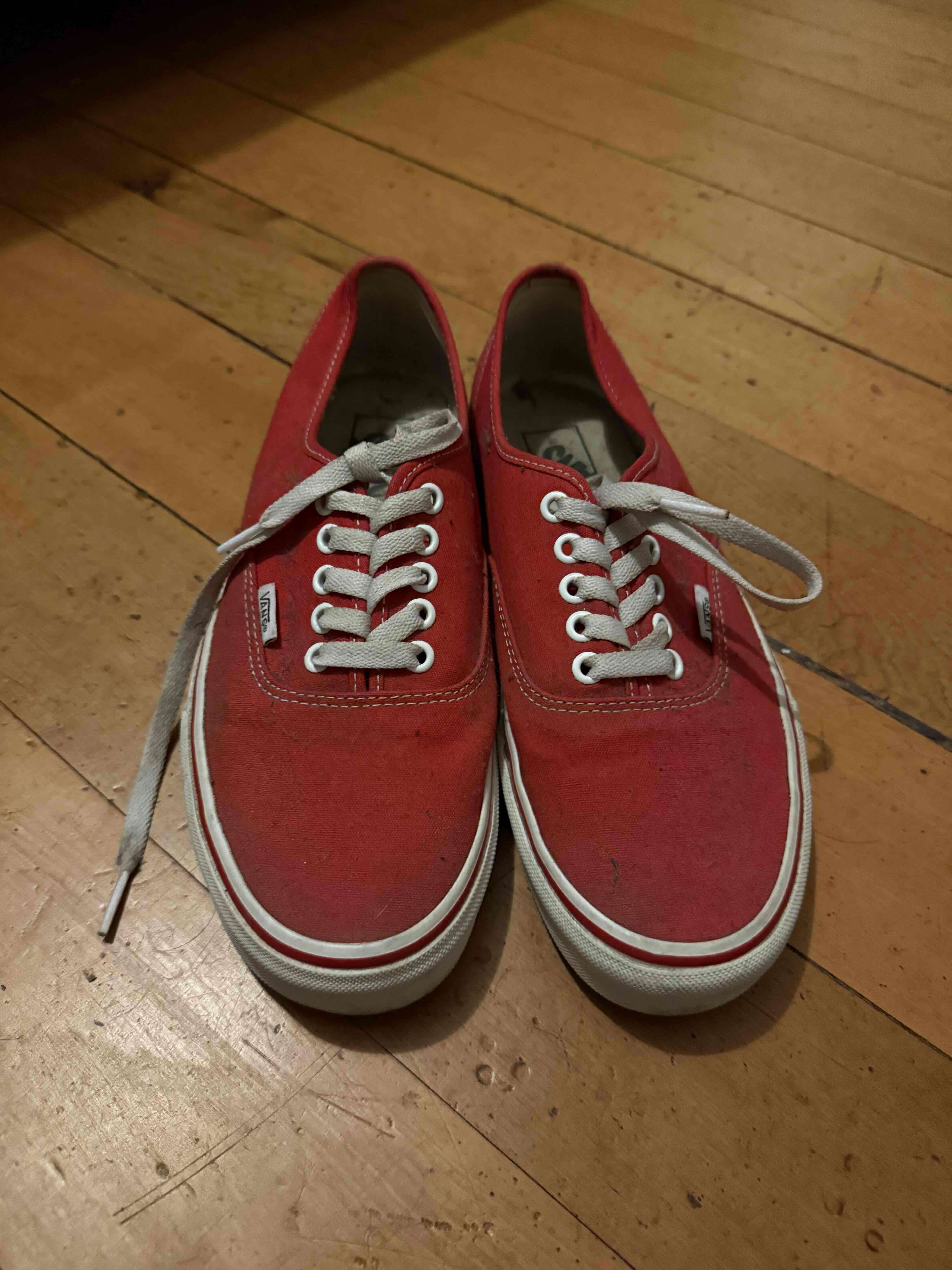 Zapatillas rojas Vans - miniatura 2