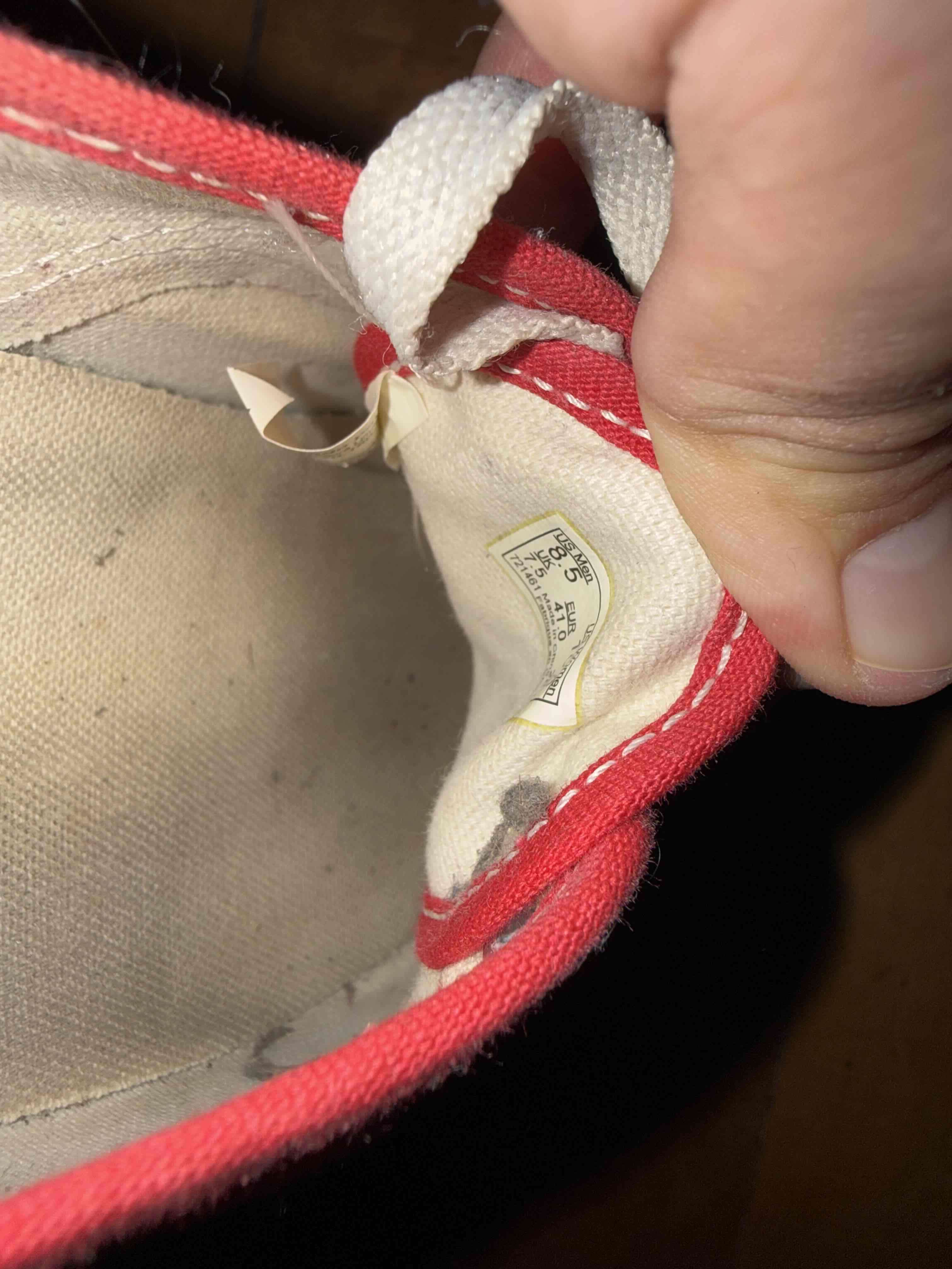 Zapatillas rojas Vans - miniatura 3