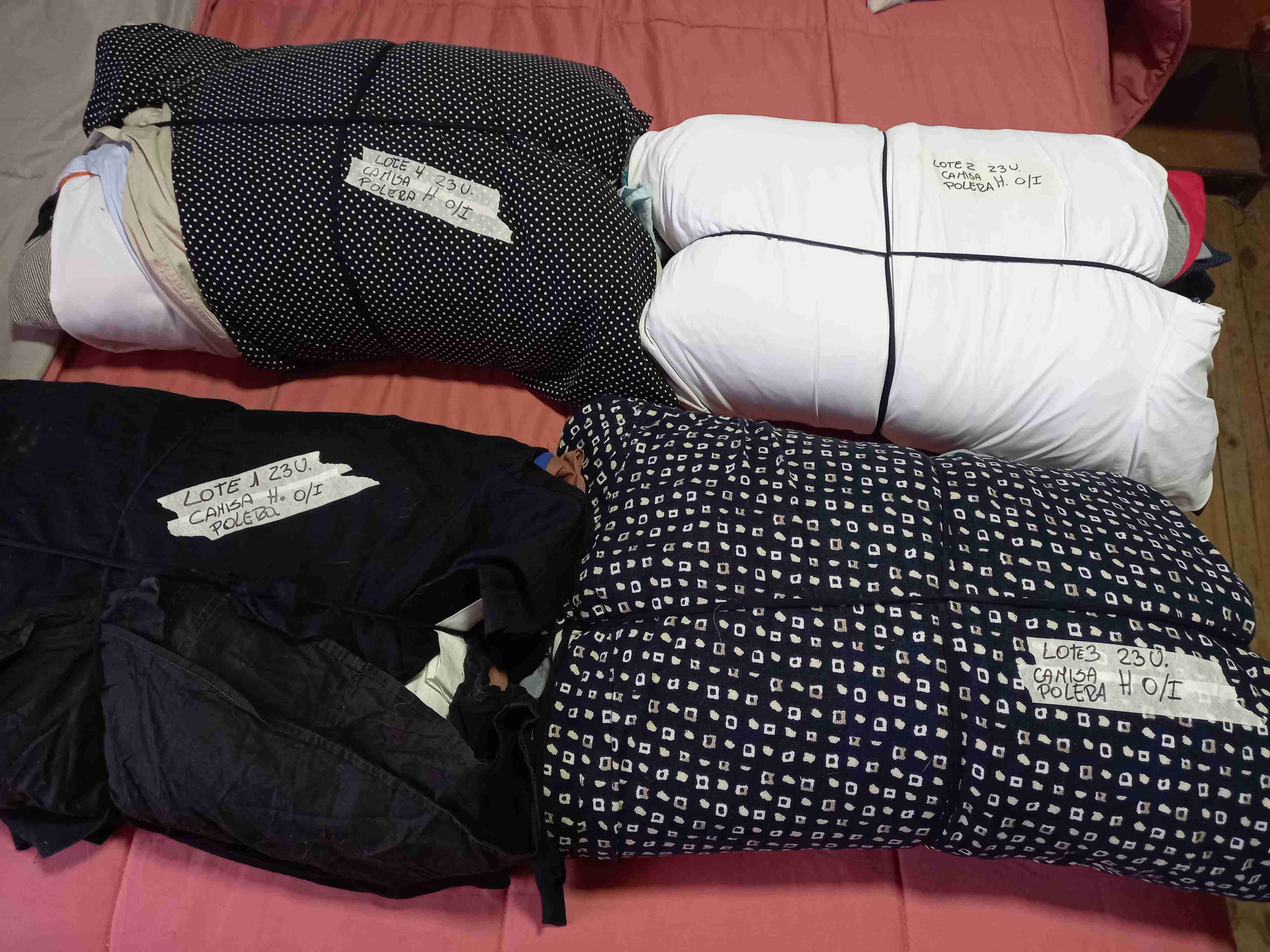 Lote de poleras y camisas  otoño-invierno, hombre