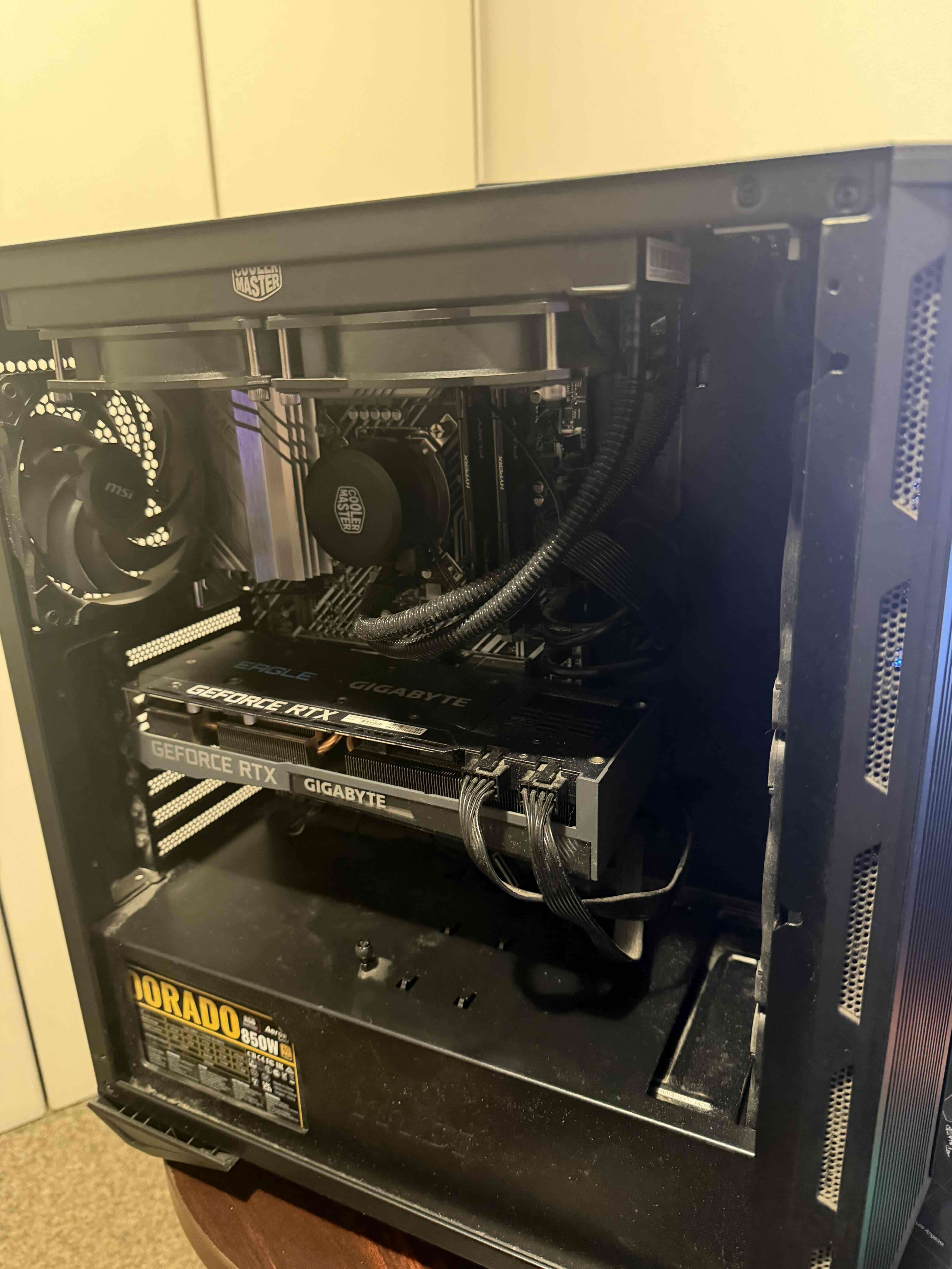 PC gaming con tarjeta RTX - 3