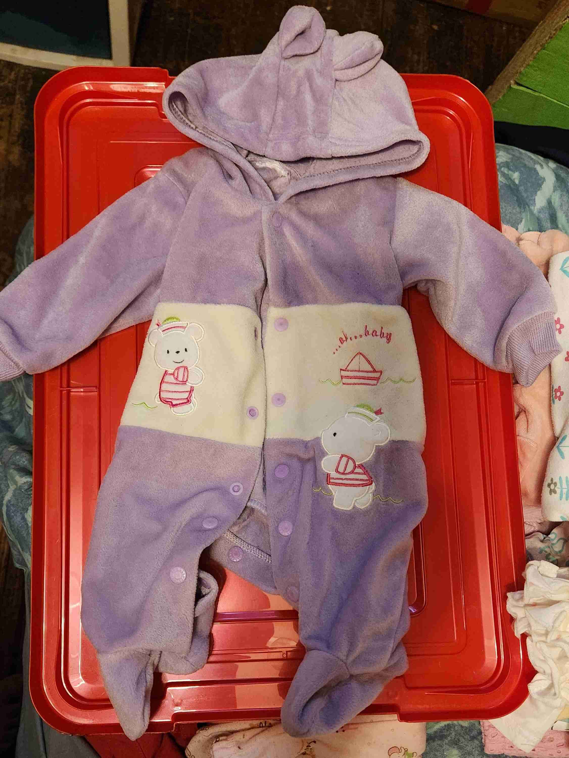 Ropa reciclada de bebé niña - 2