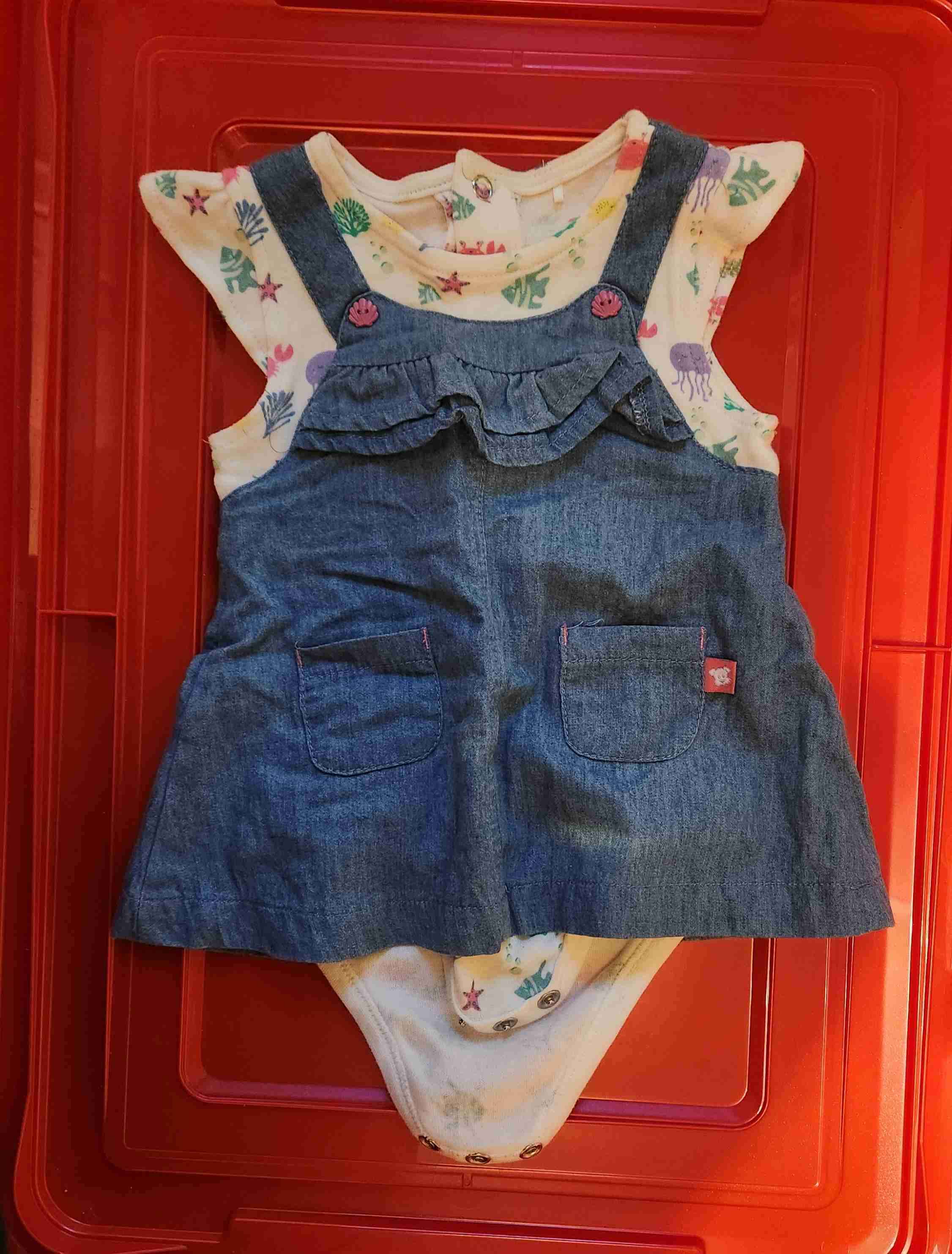 Ropa reciclada de bebé niña - 5