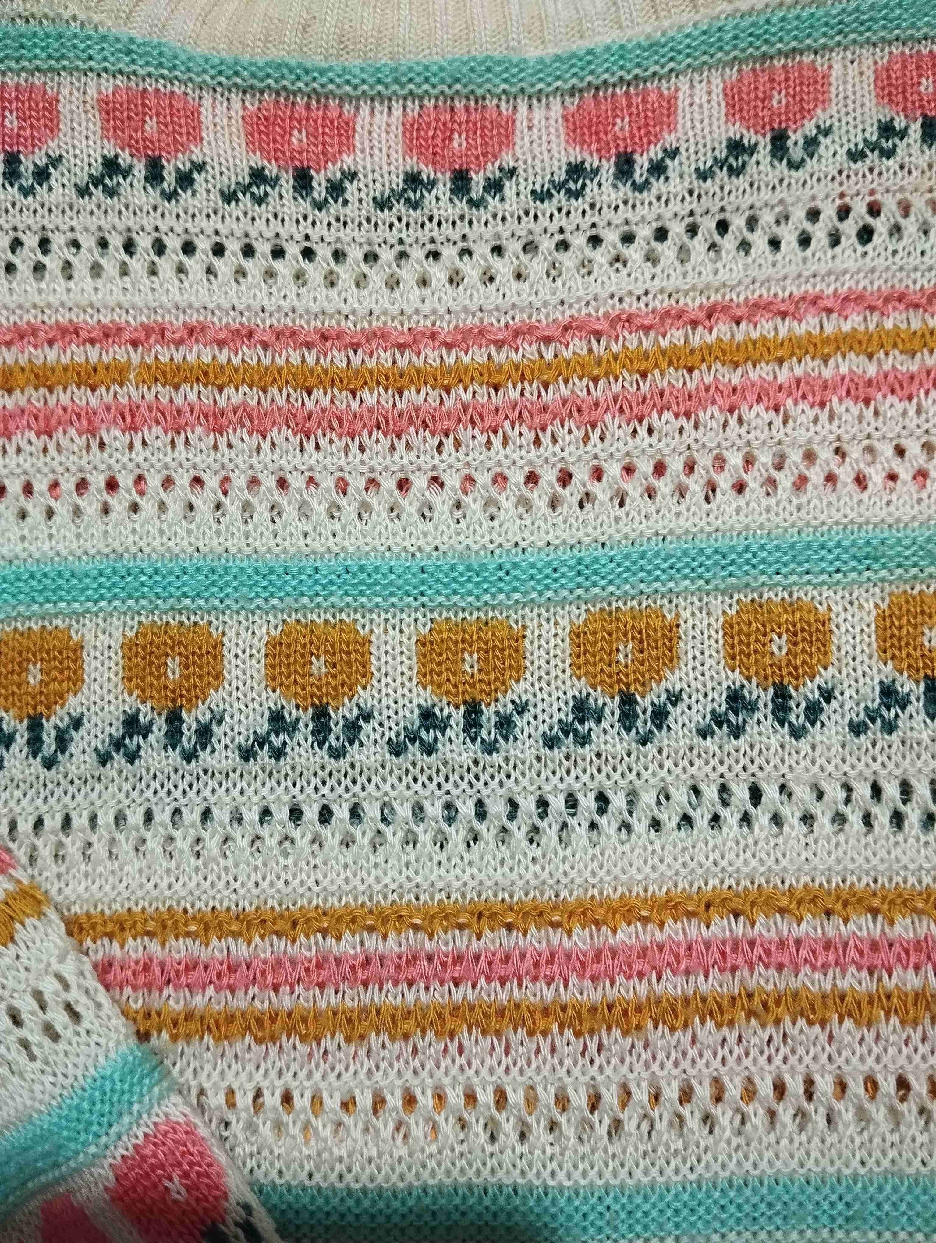 Suéter multicolor de algodón - miniatura 3