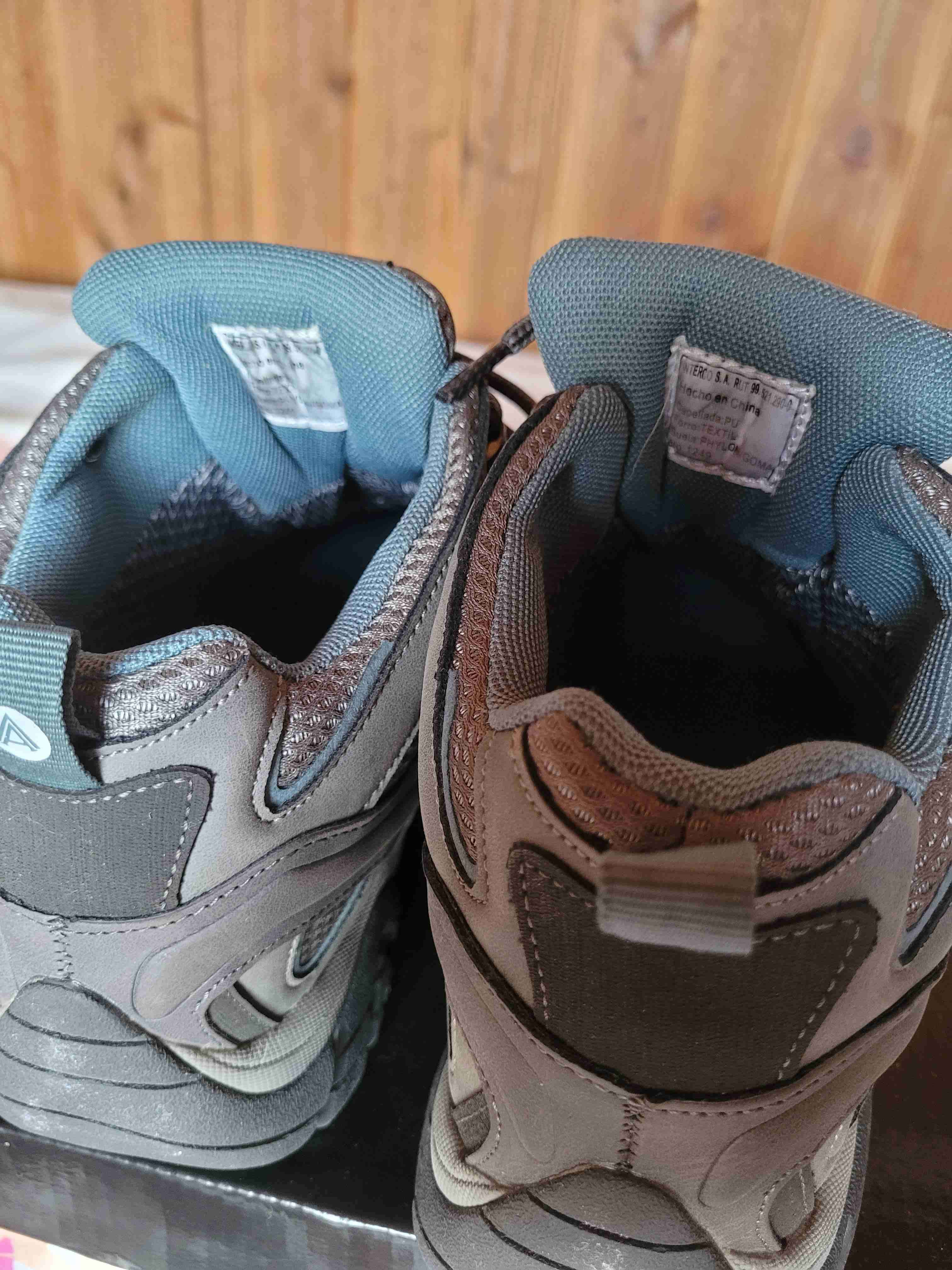 Botas de trekking grises talla 37 - miniatura 2