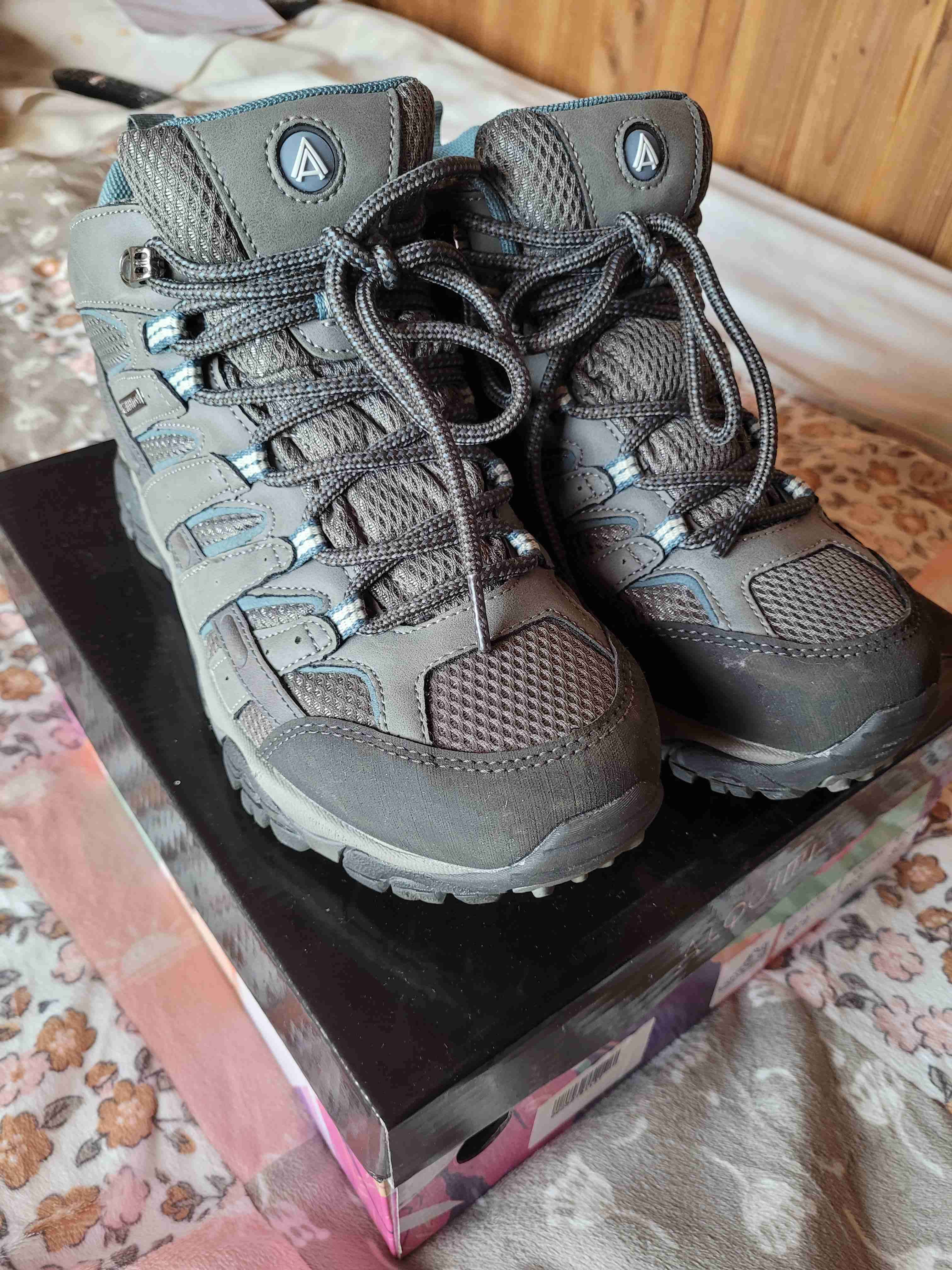 Botas de trekking grises talla 37 - miniatura 5