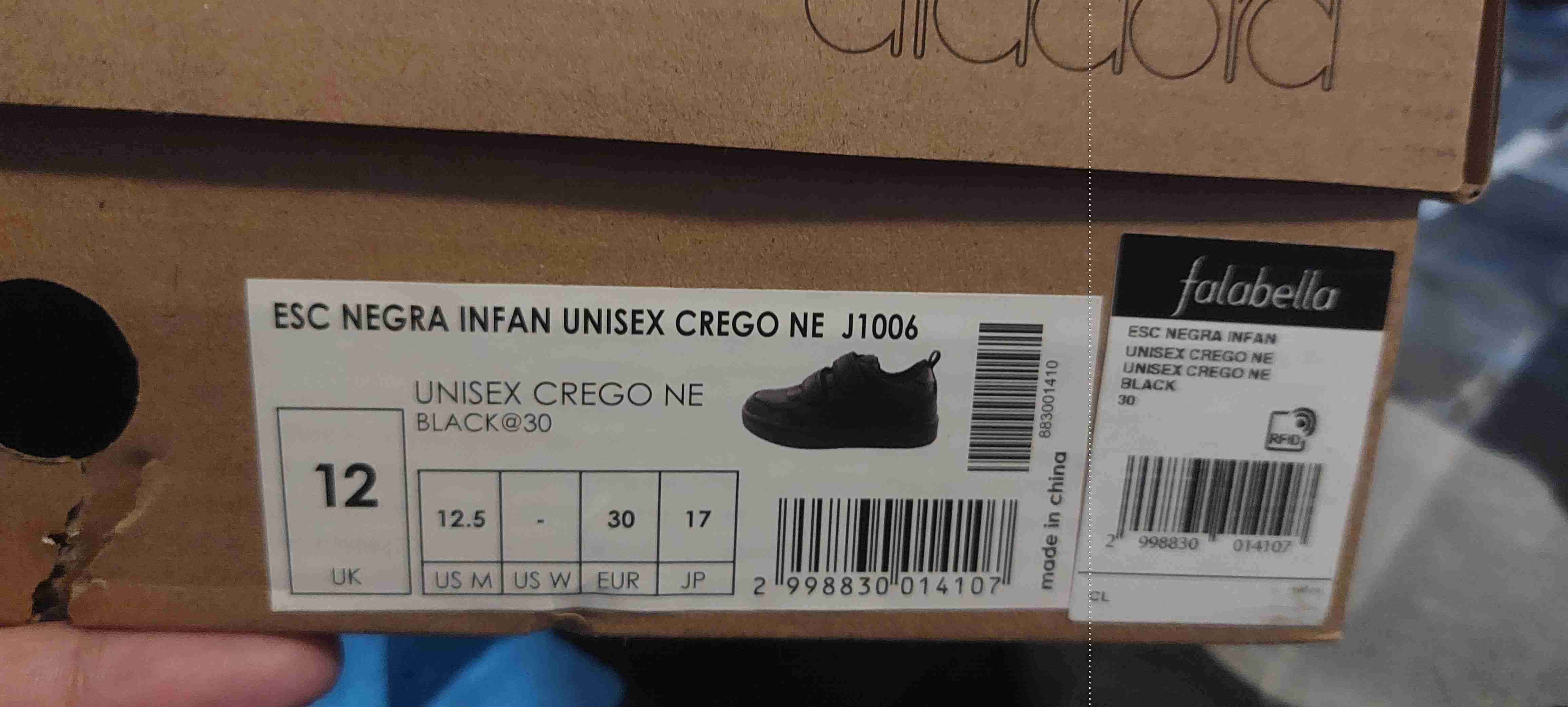 Zapatillas negras para niños - miniatura 4