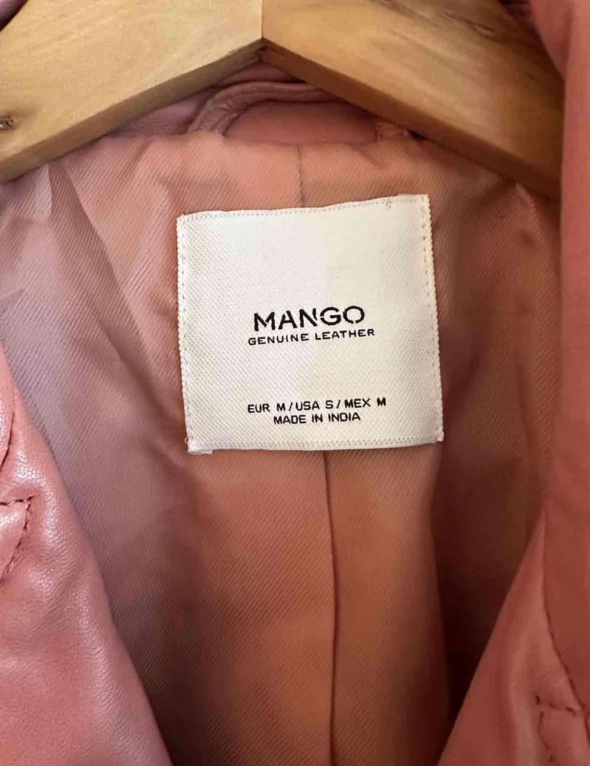 Chaqueta de cuero fucsia - 2