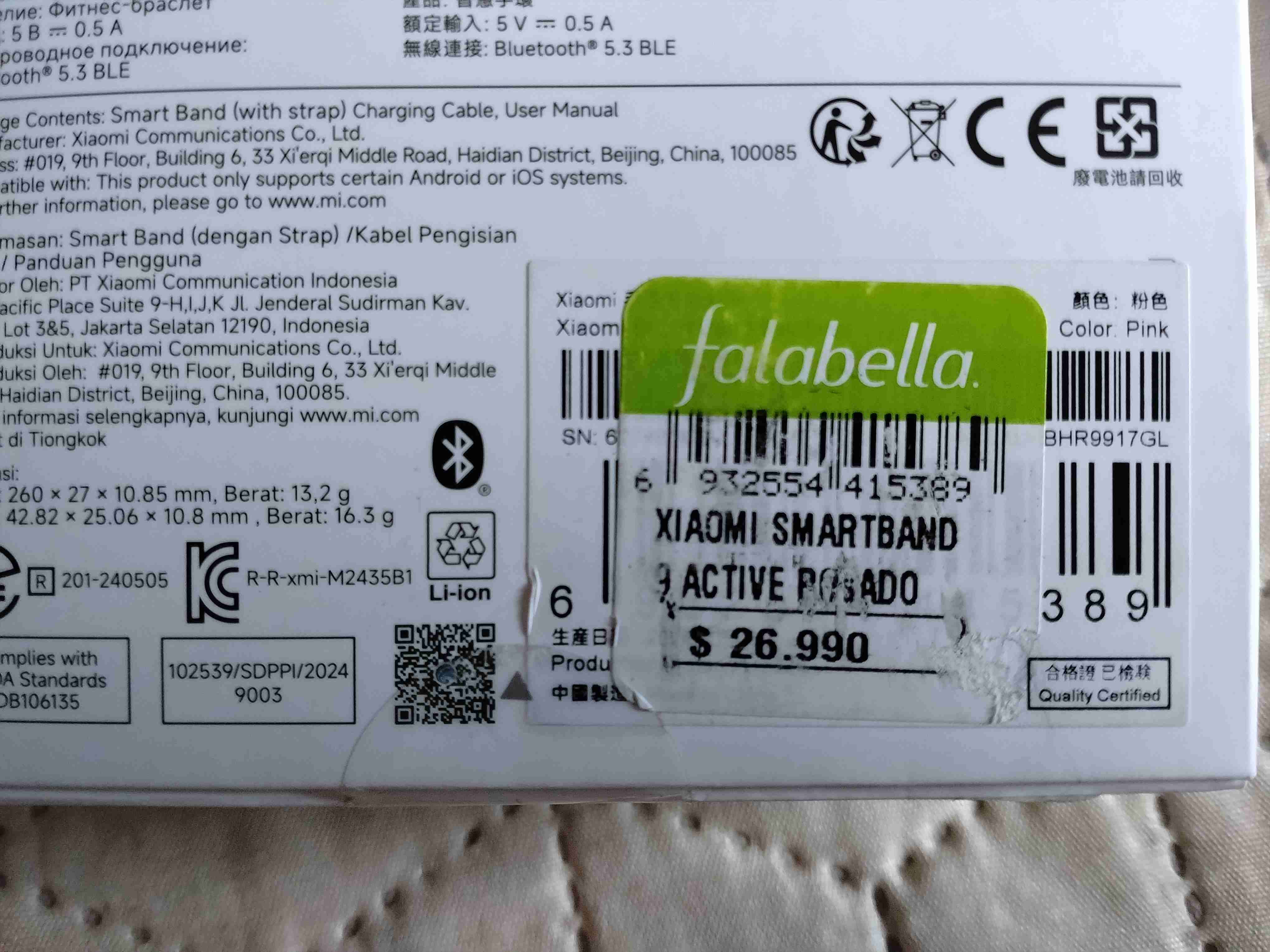 Smartband Xiaomi 9 Active - miniatura 3