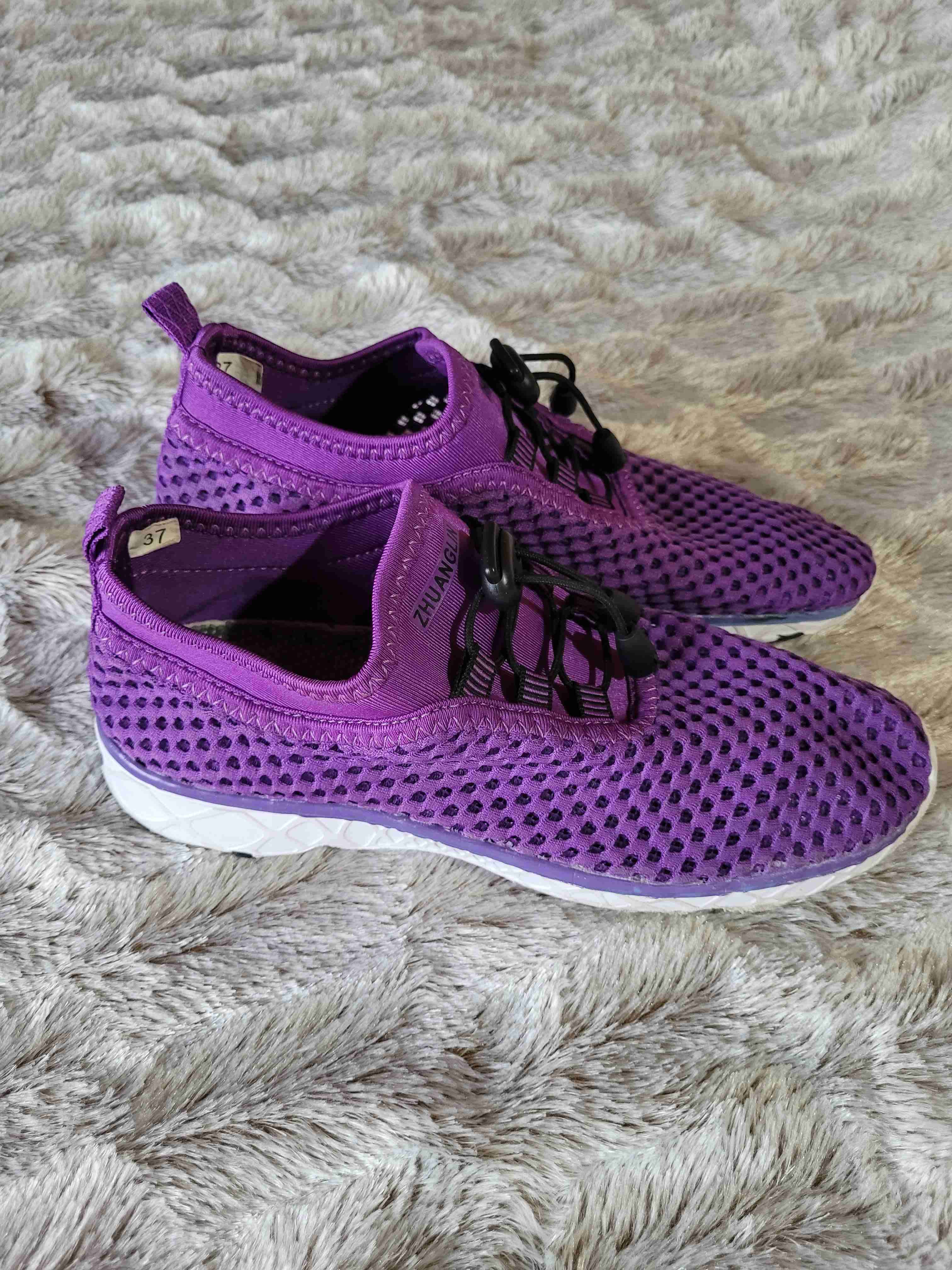 Zapatillas deportivas moradas 37 - miniatura 2