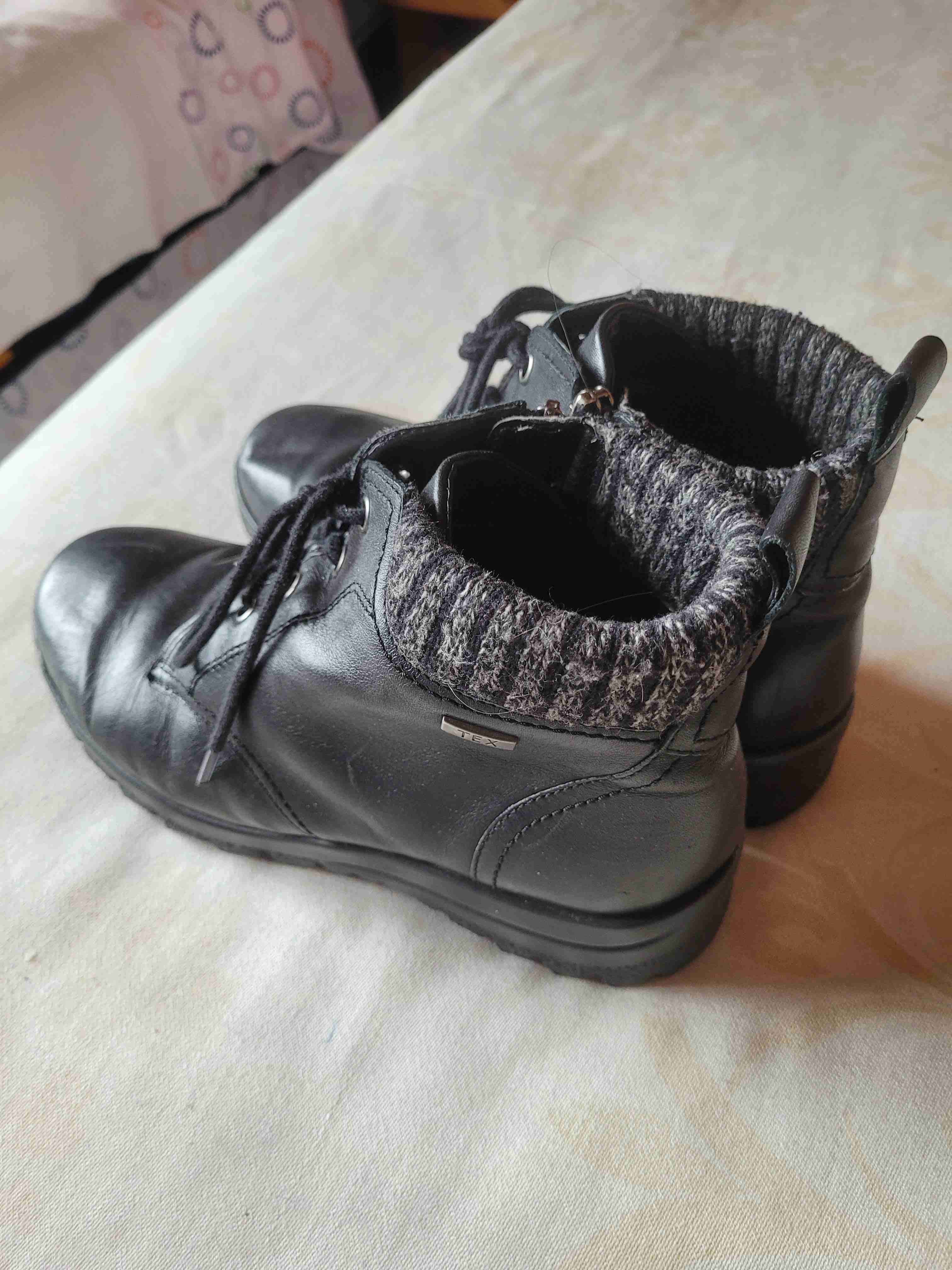 Botines negros mujer Caprice 37 - miniatura 4