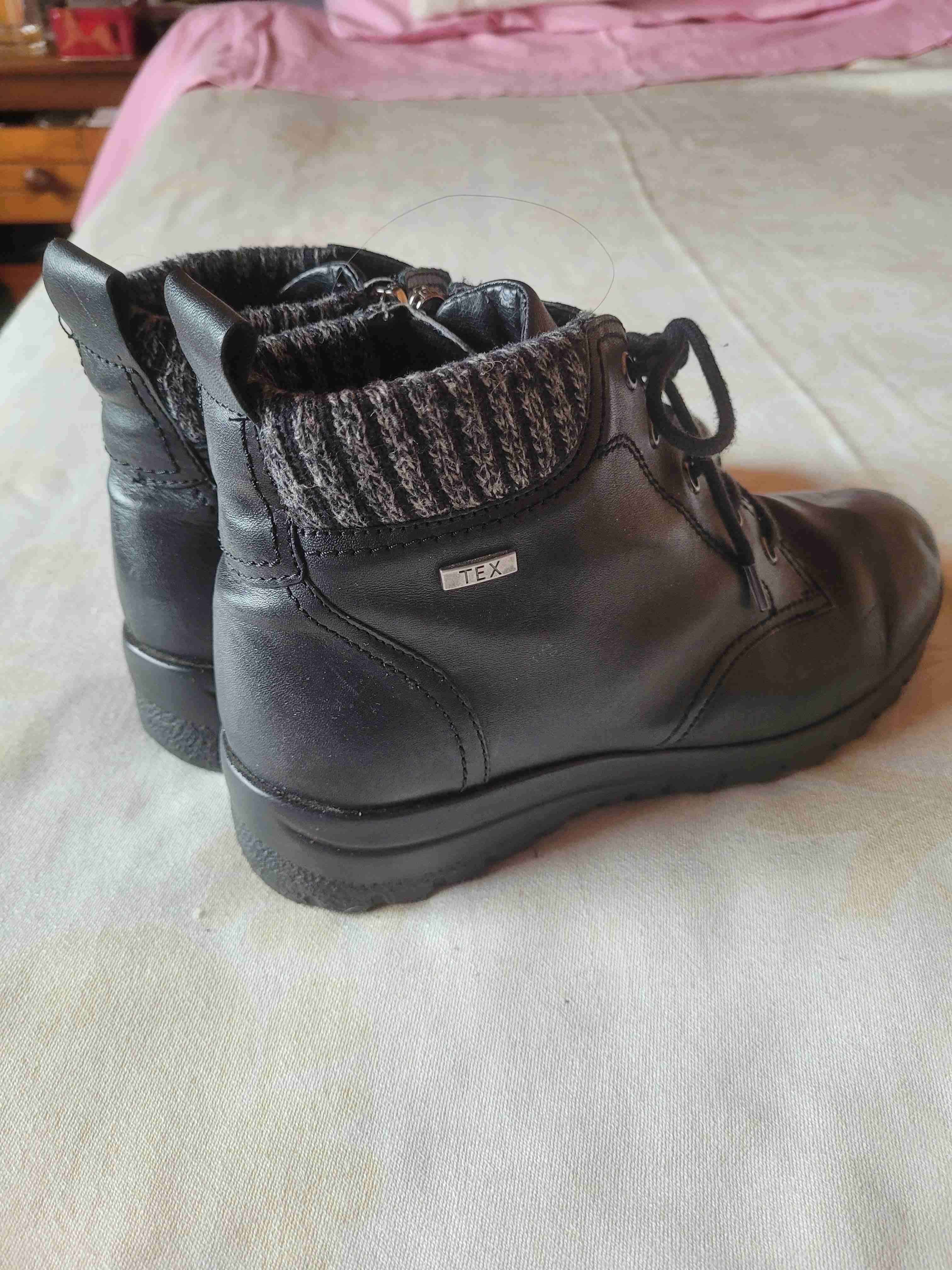 Botines negros mujer Caprice 37 - miniatura 5