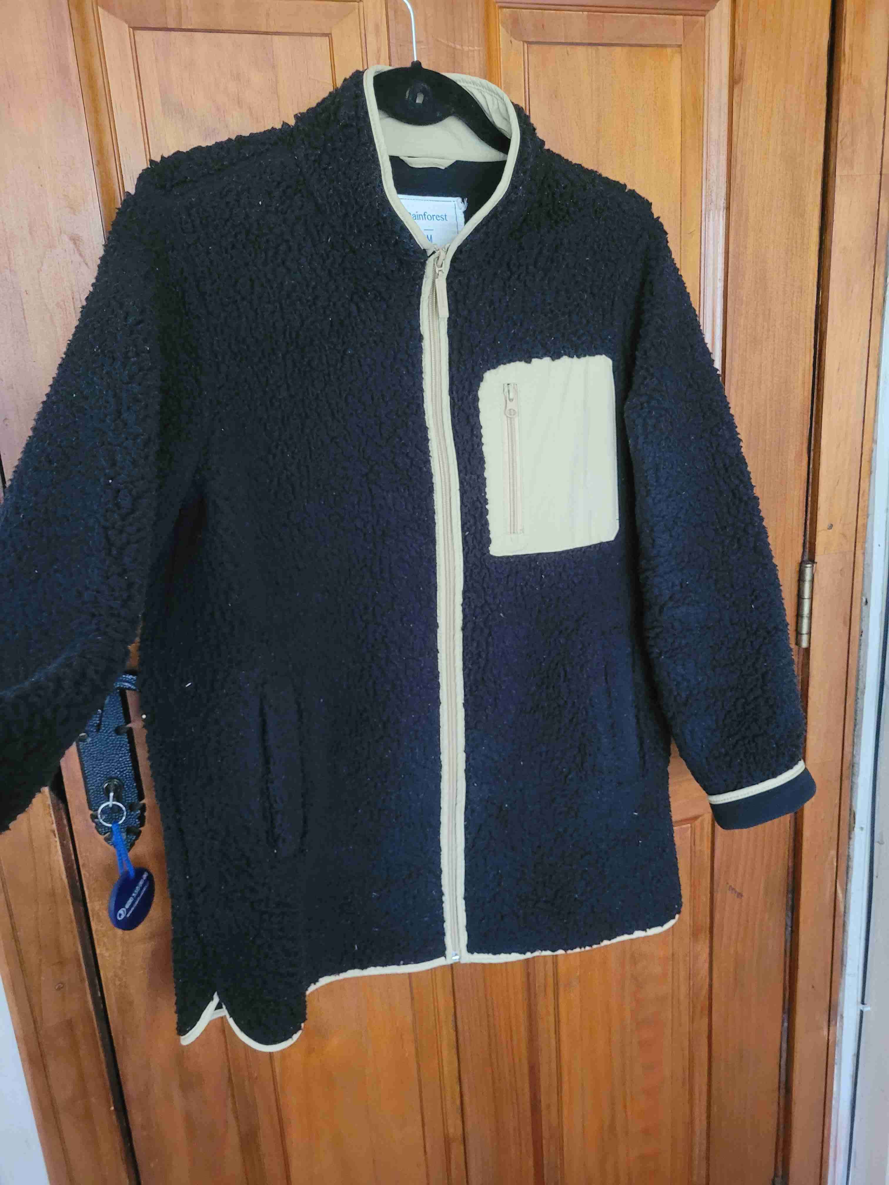 Chaqueta Rainforest negra con bolsillo - miniatura 3