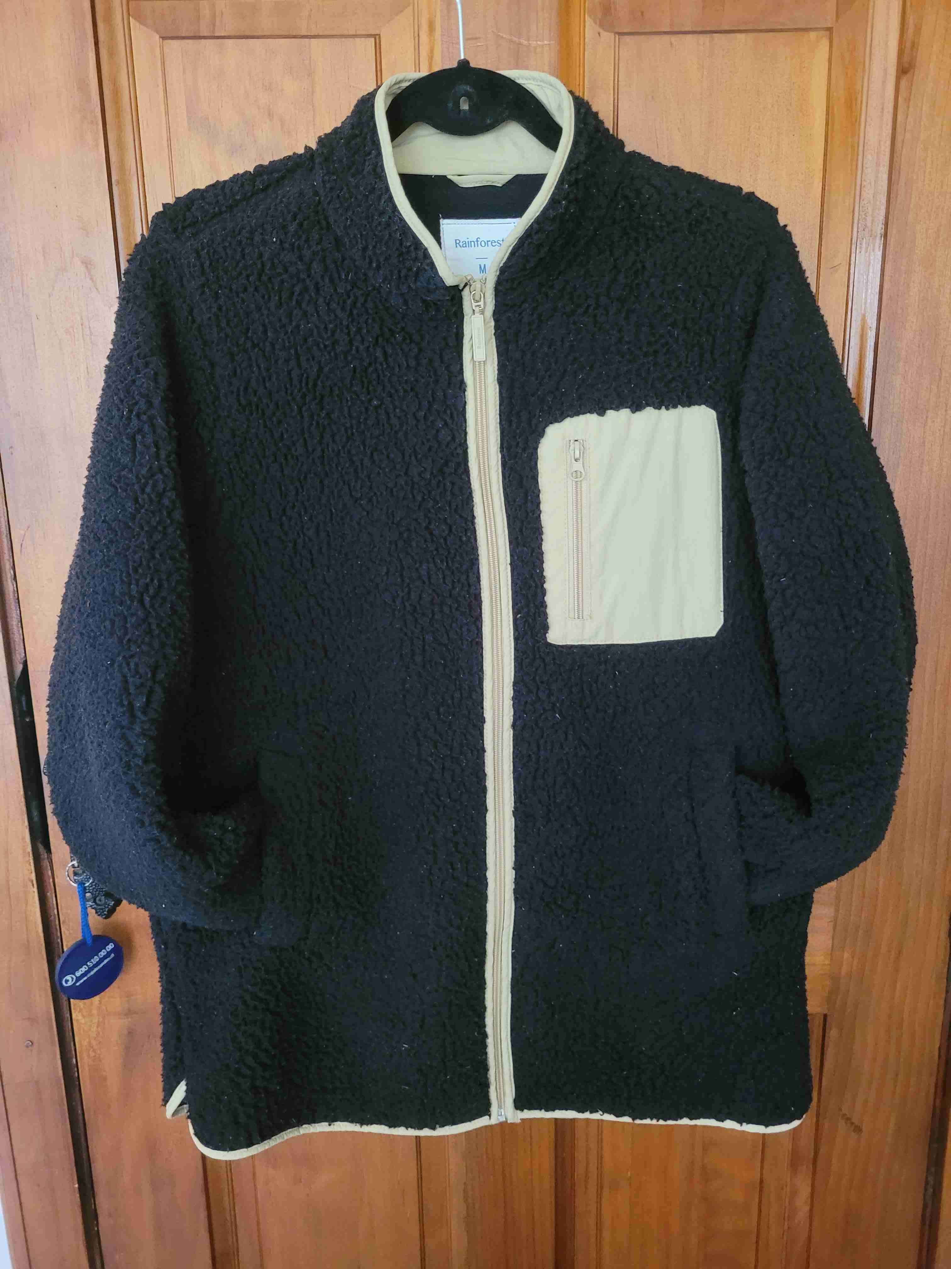 Chaqueta Rainforest negra con bolsillo - miniatura 4