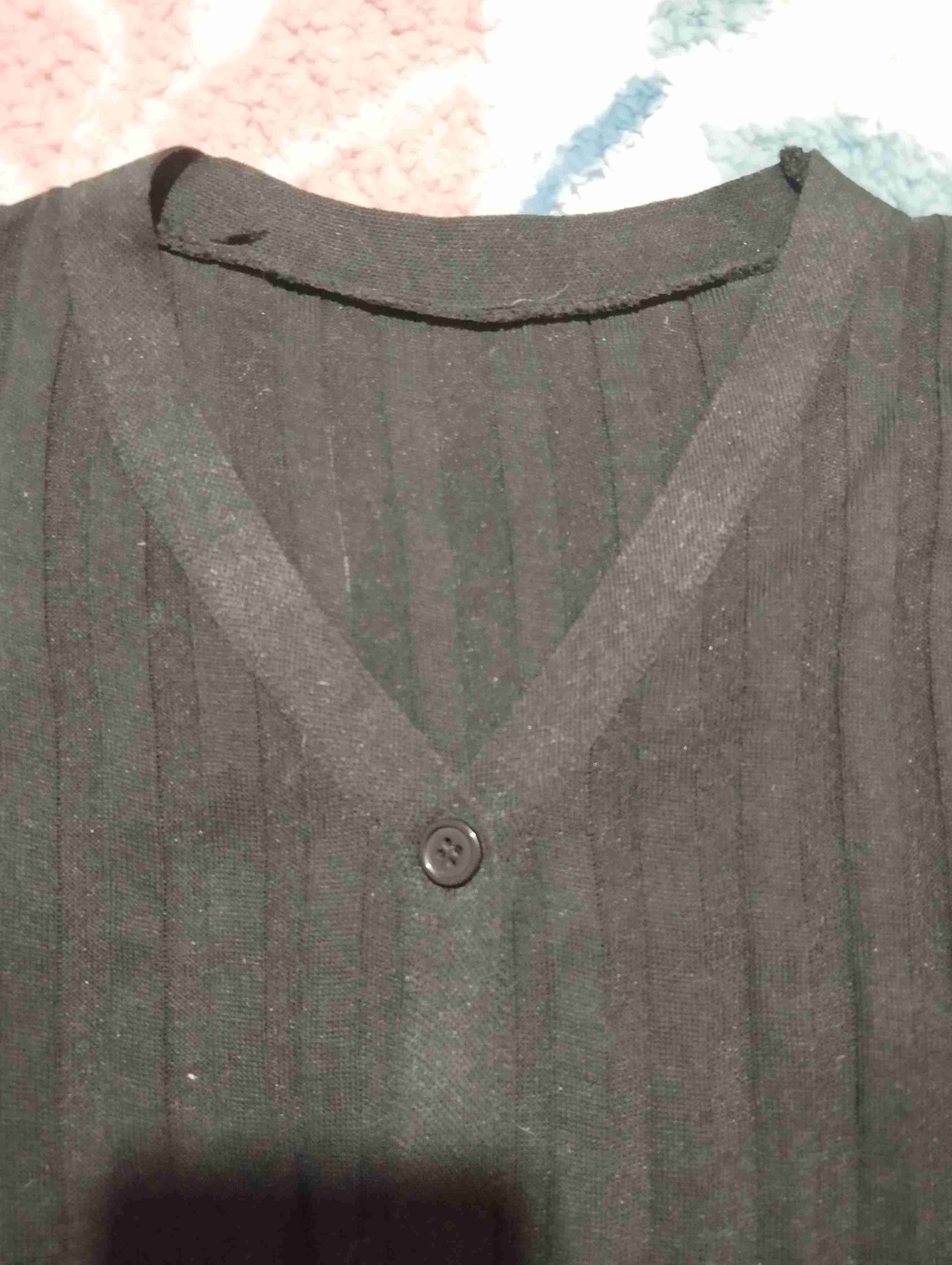 Cárdigan negro de mujer - miniatura 3