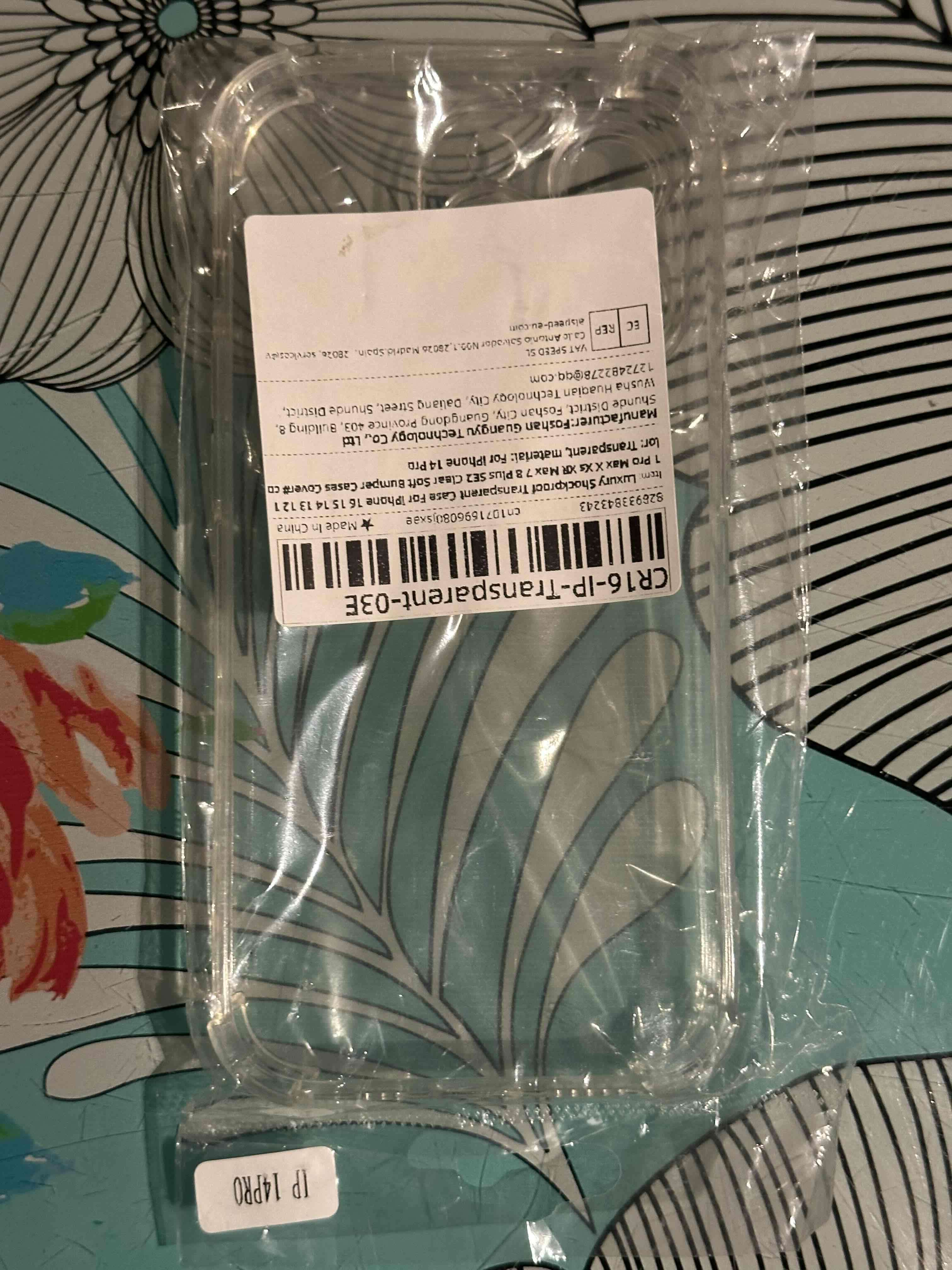 Funda transparente para iPhone 14 Pro - 2