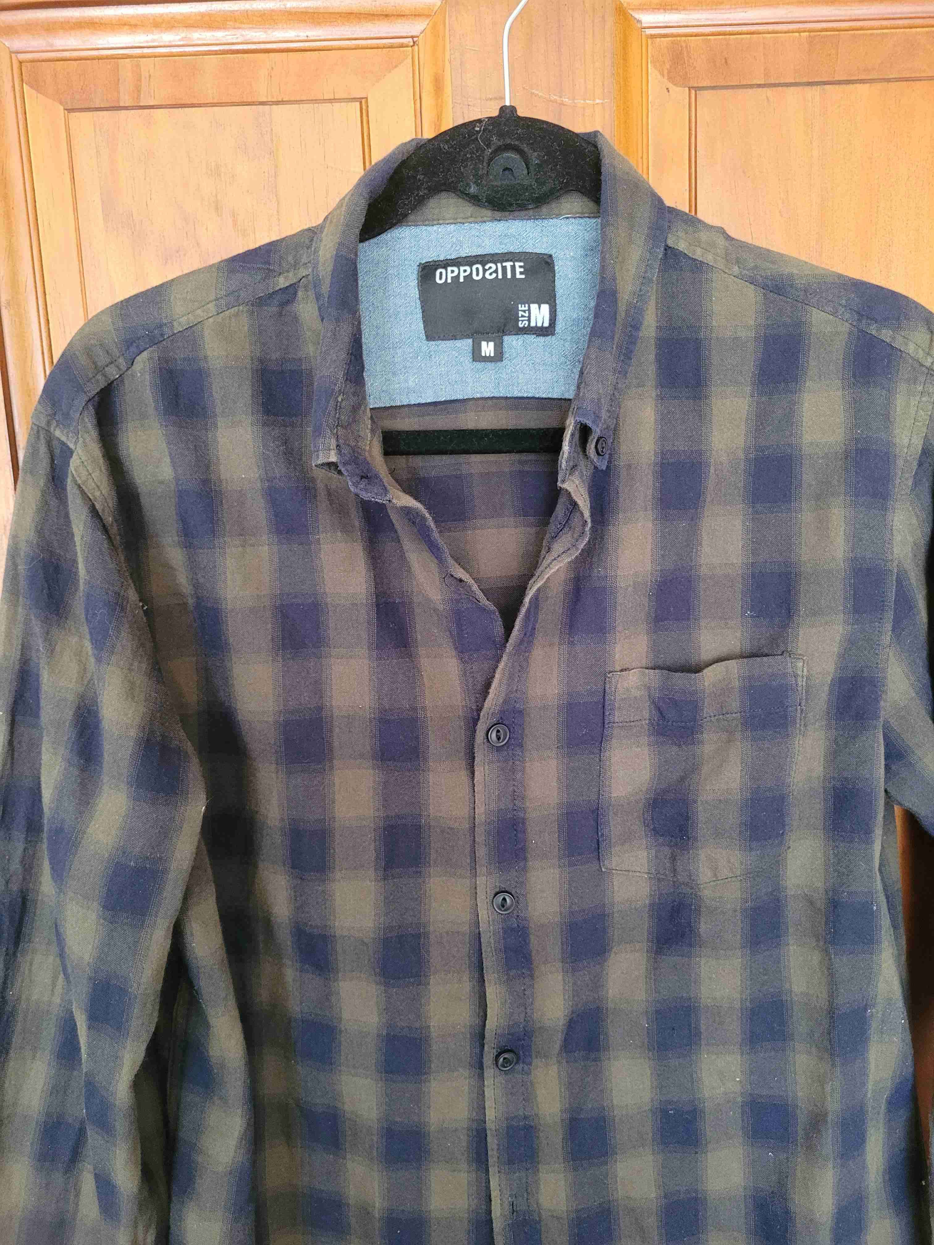 Camisa a cuadros Opposite M - miniatura 1