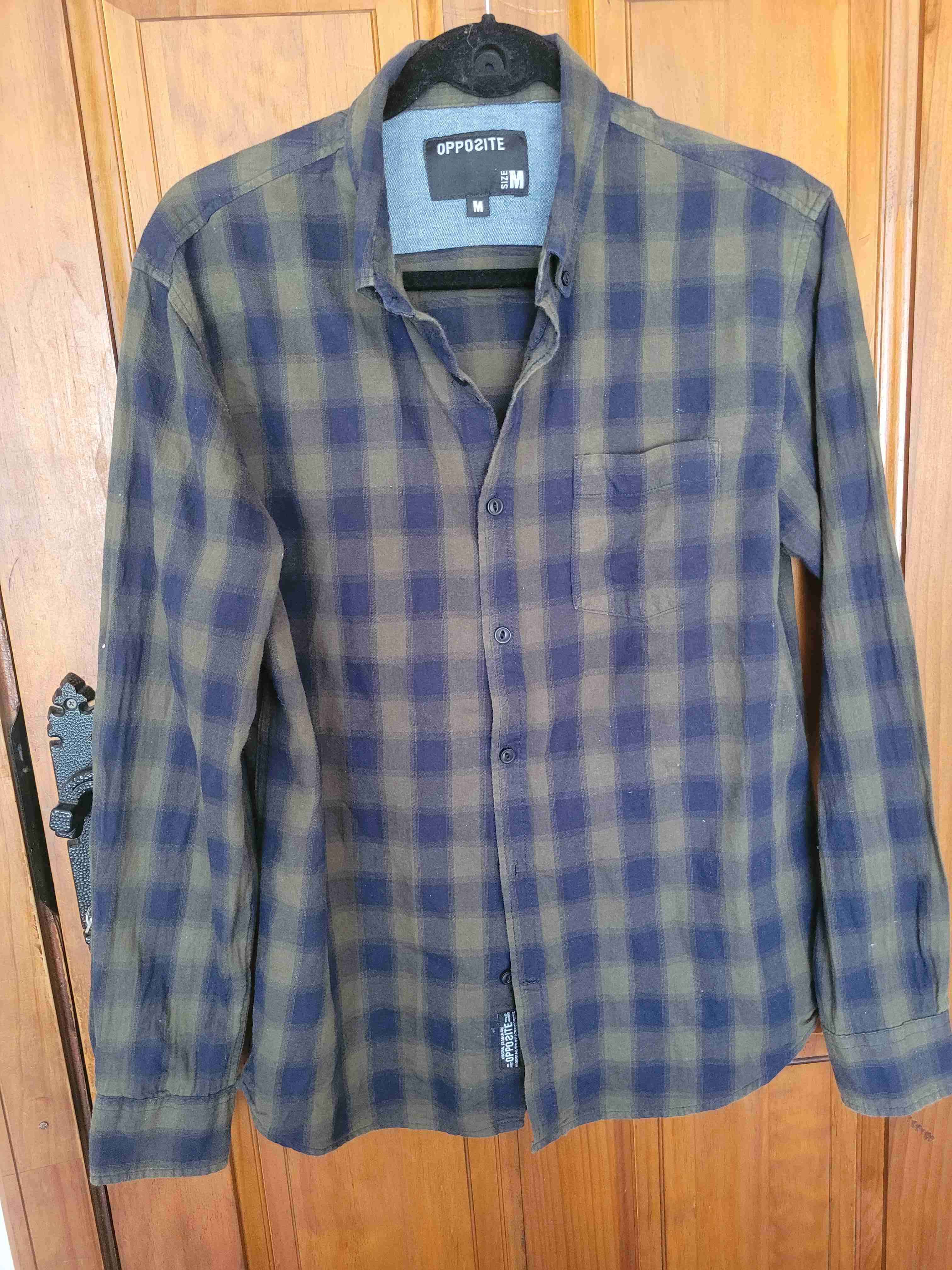 Camisa a cuadros Opposite M - miniatura 2