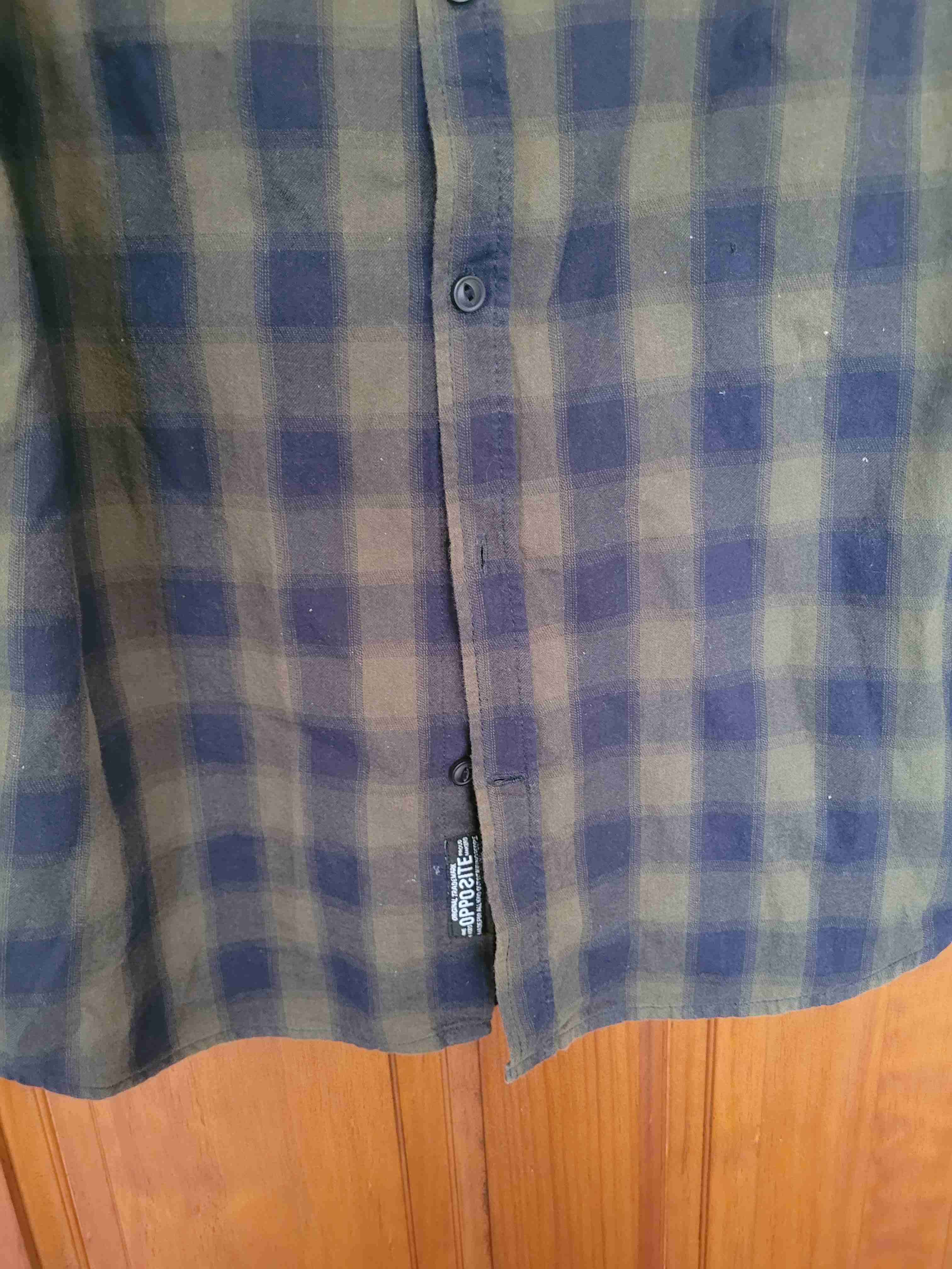 Camisa a cuadros Opposite M - miniatura 3