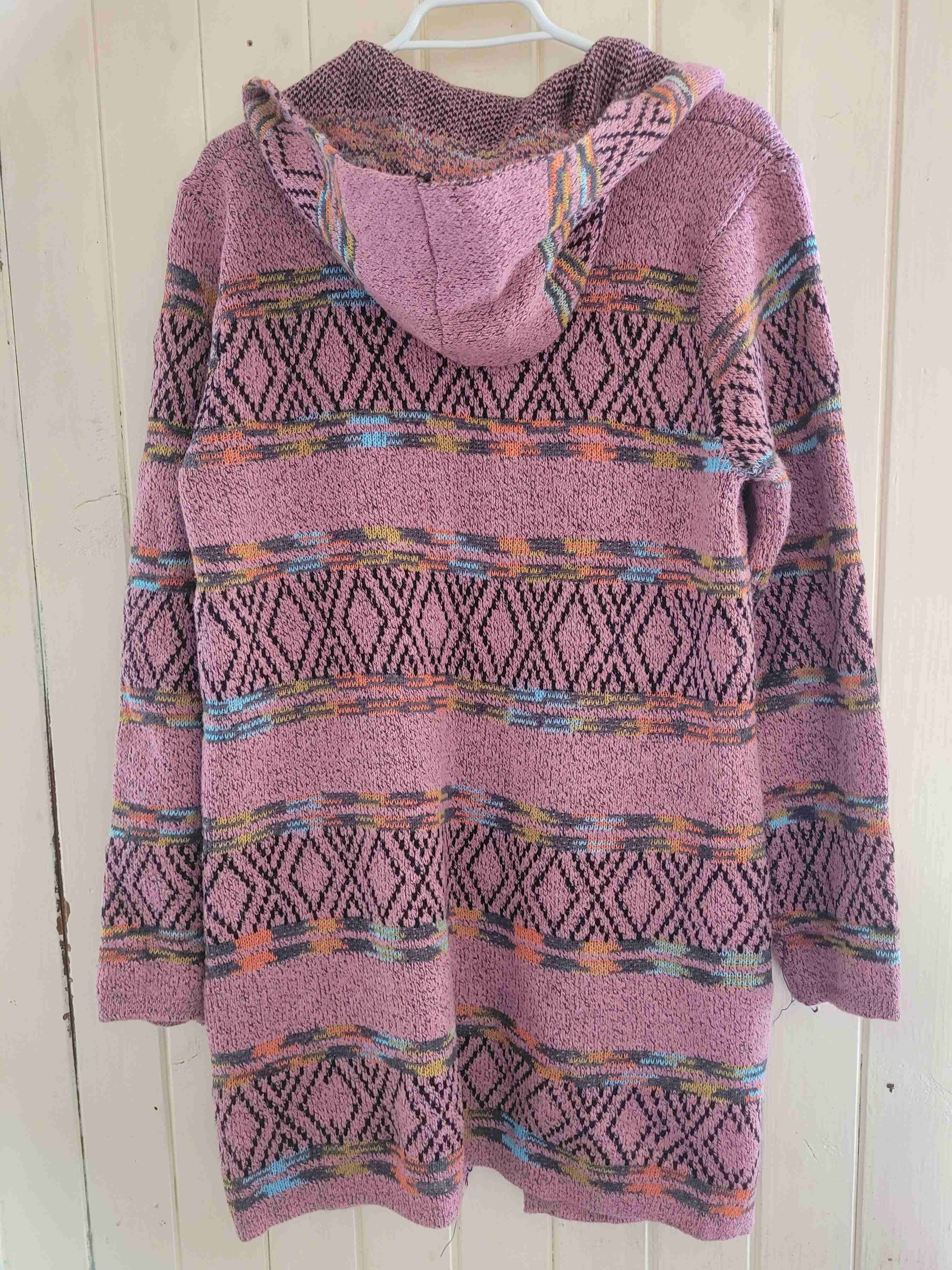 Chaleco tejido colorido L - miniatura 2