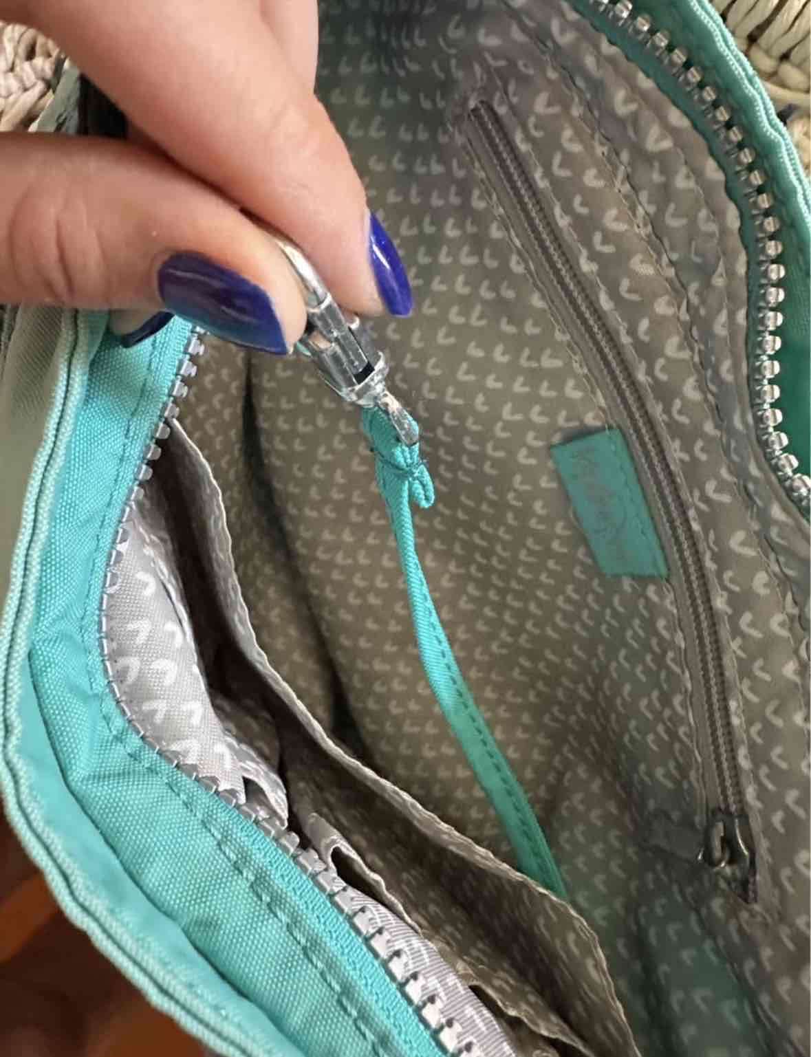 Cartera kipling turquesa - 6