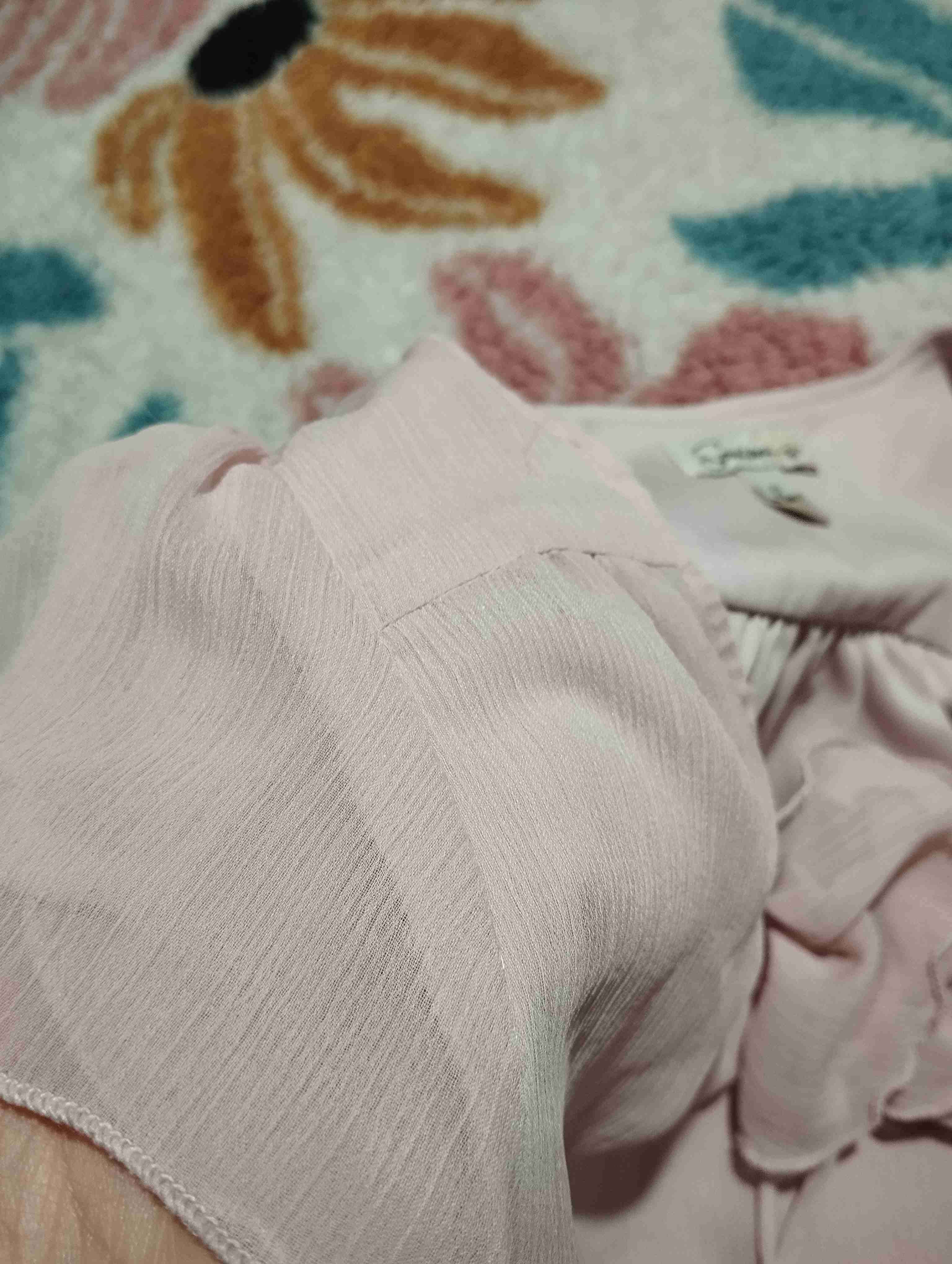 Blusa rosa sin mangas - miniatura 3