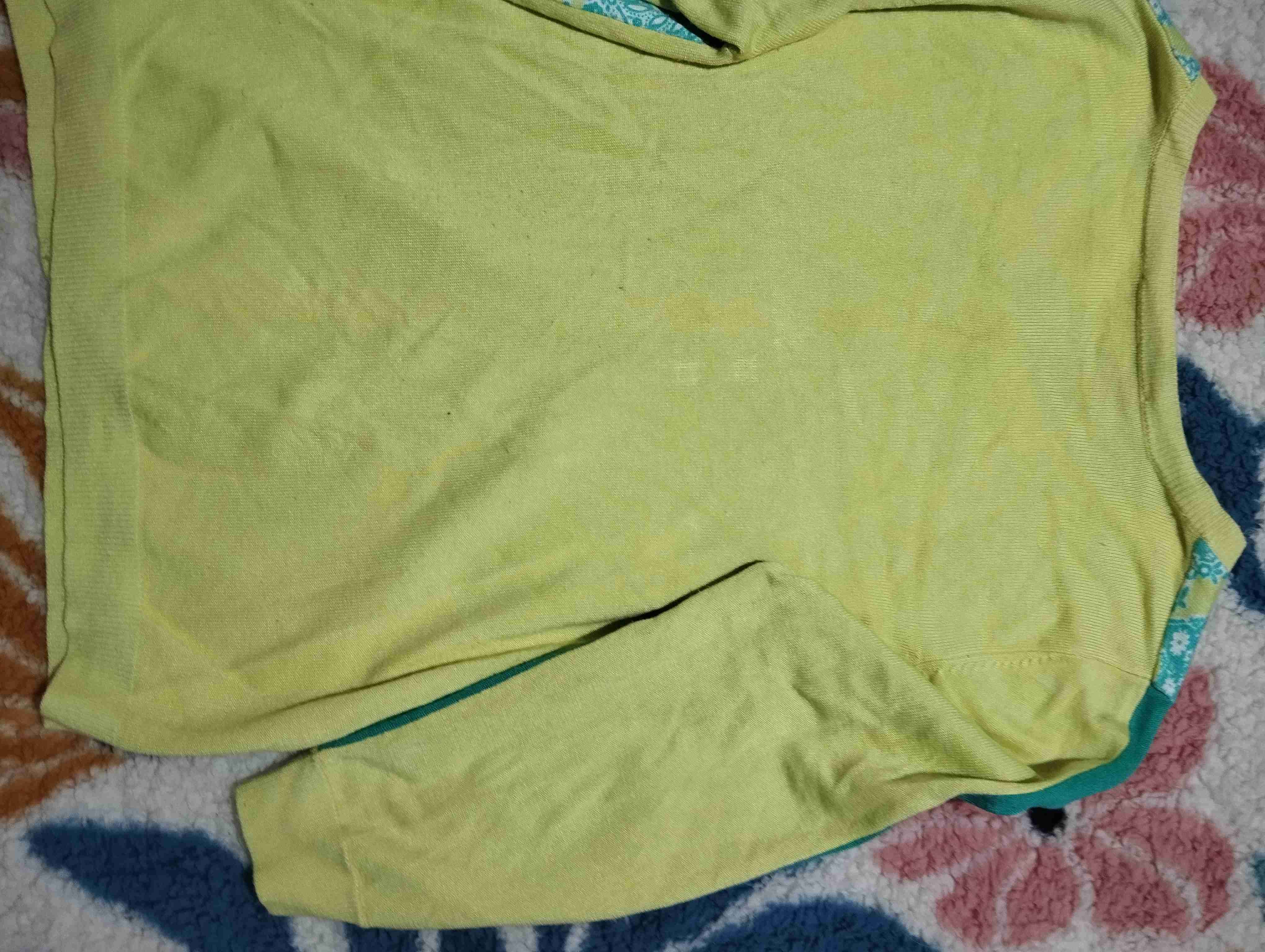 Chaleco estampado verde y amarillo - miniatura 5