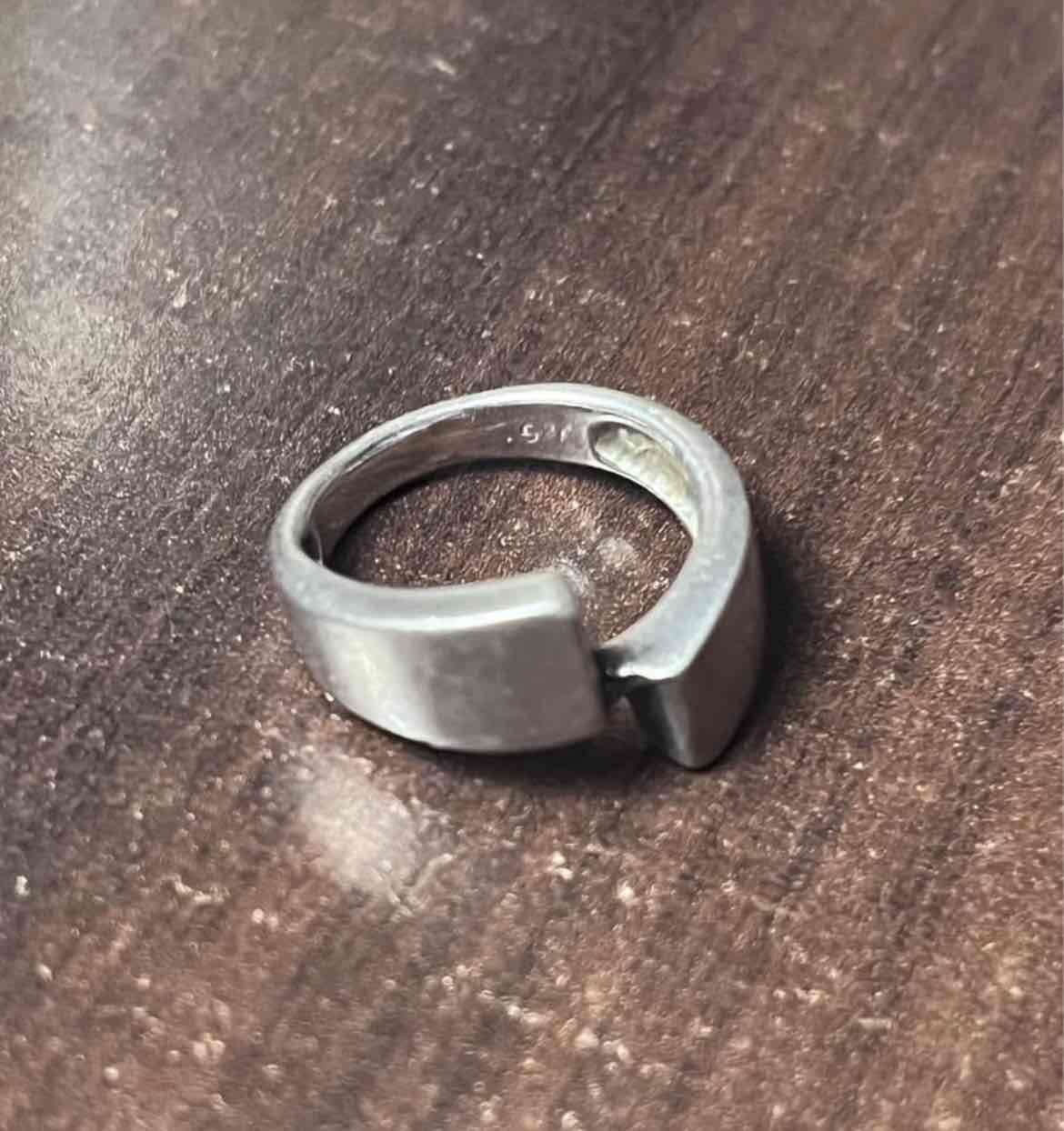 Anillo de Plata Talla Nacional 13 - USA 6,5 - 1