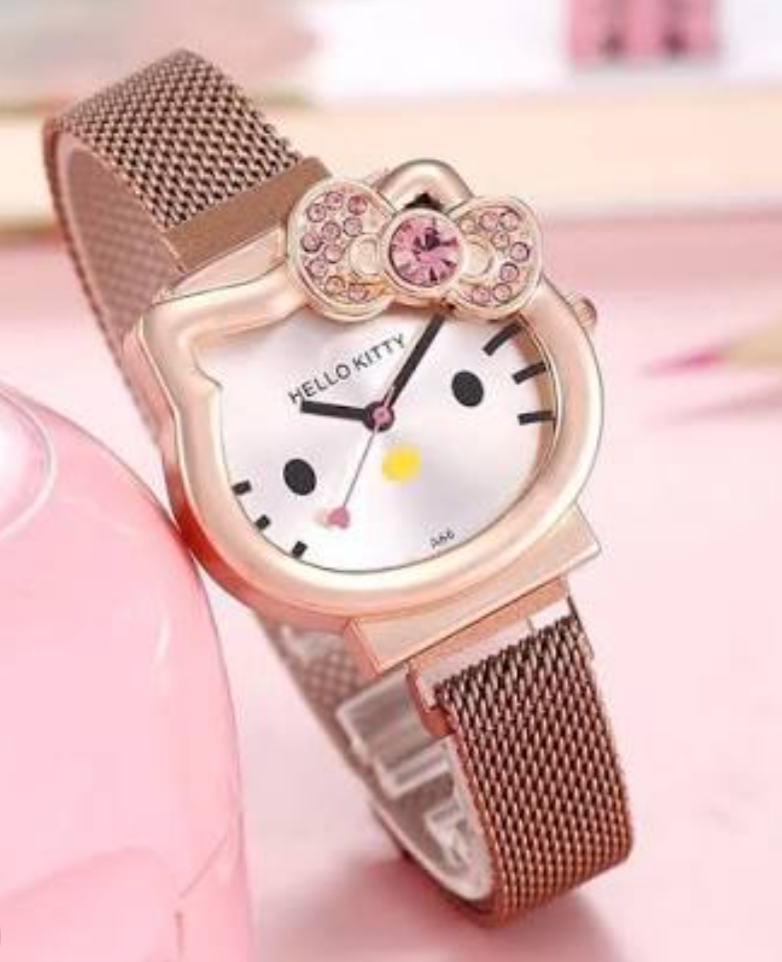 Reloj rosado infantil Hello Kitty - miniatura 3