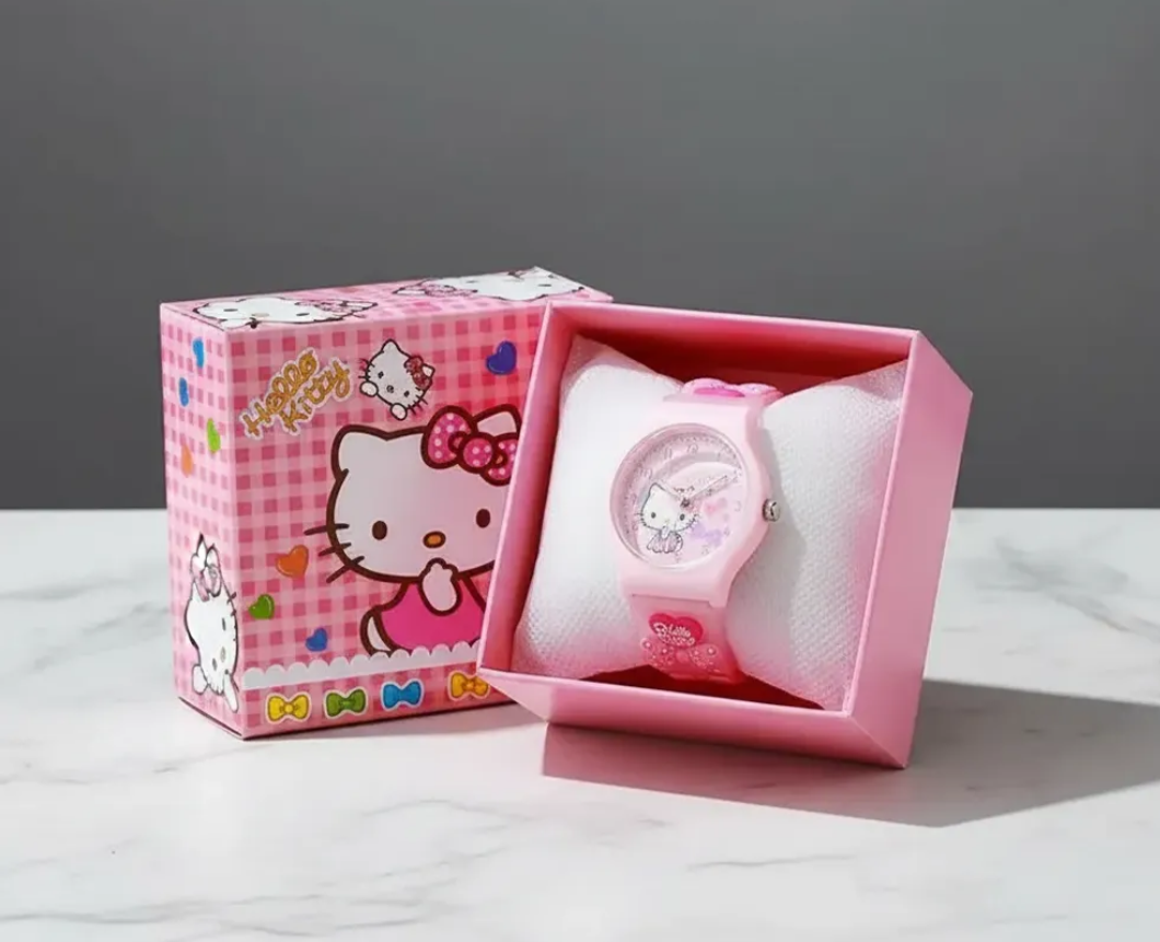 Reloj rosado infantil Hello Kitty - miniatura 4