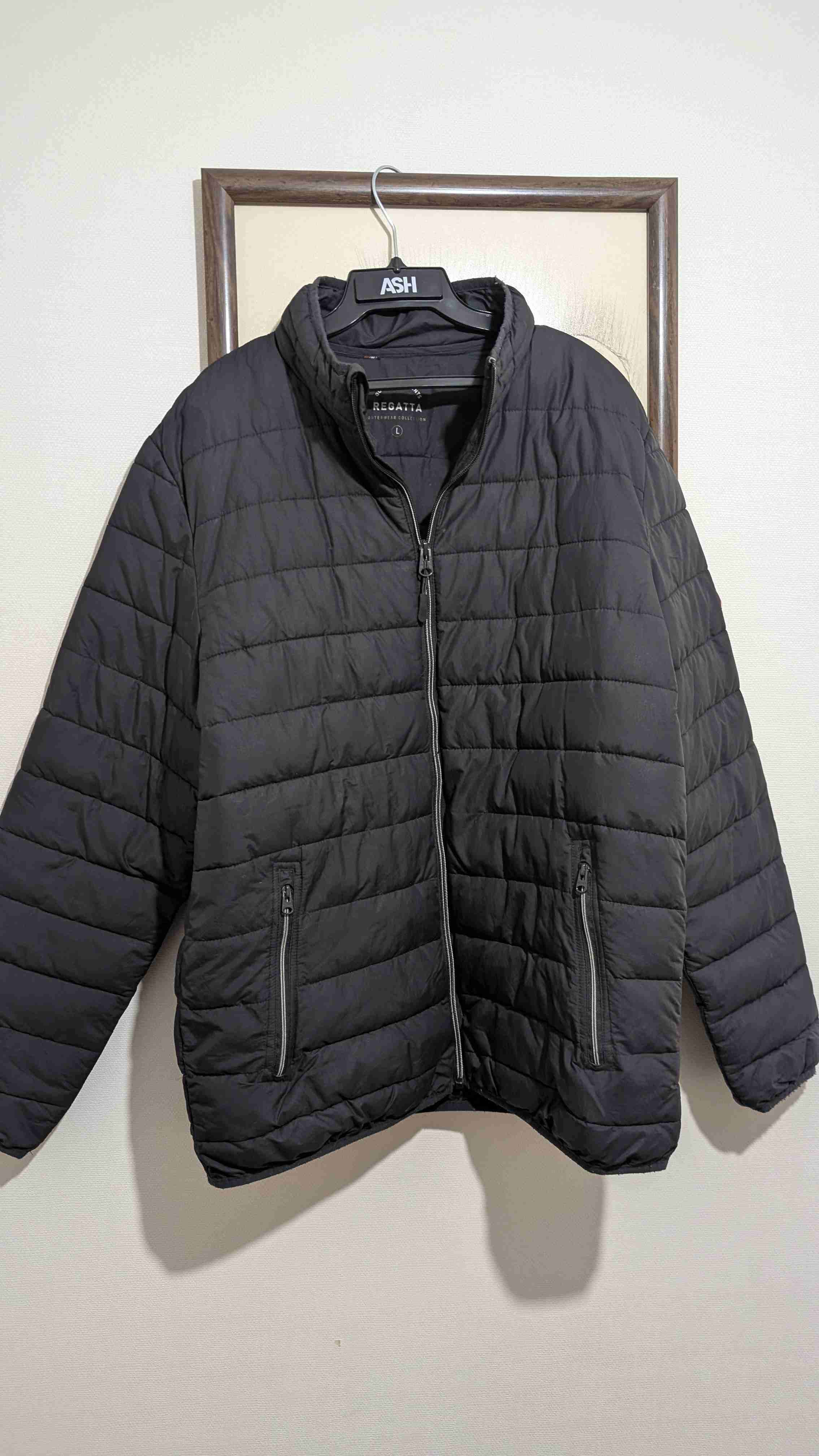 Chaqueta acolchada negra hombre - miniatura 3