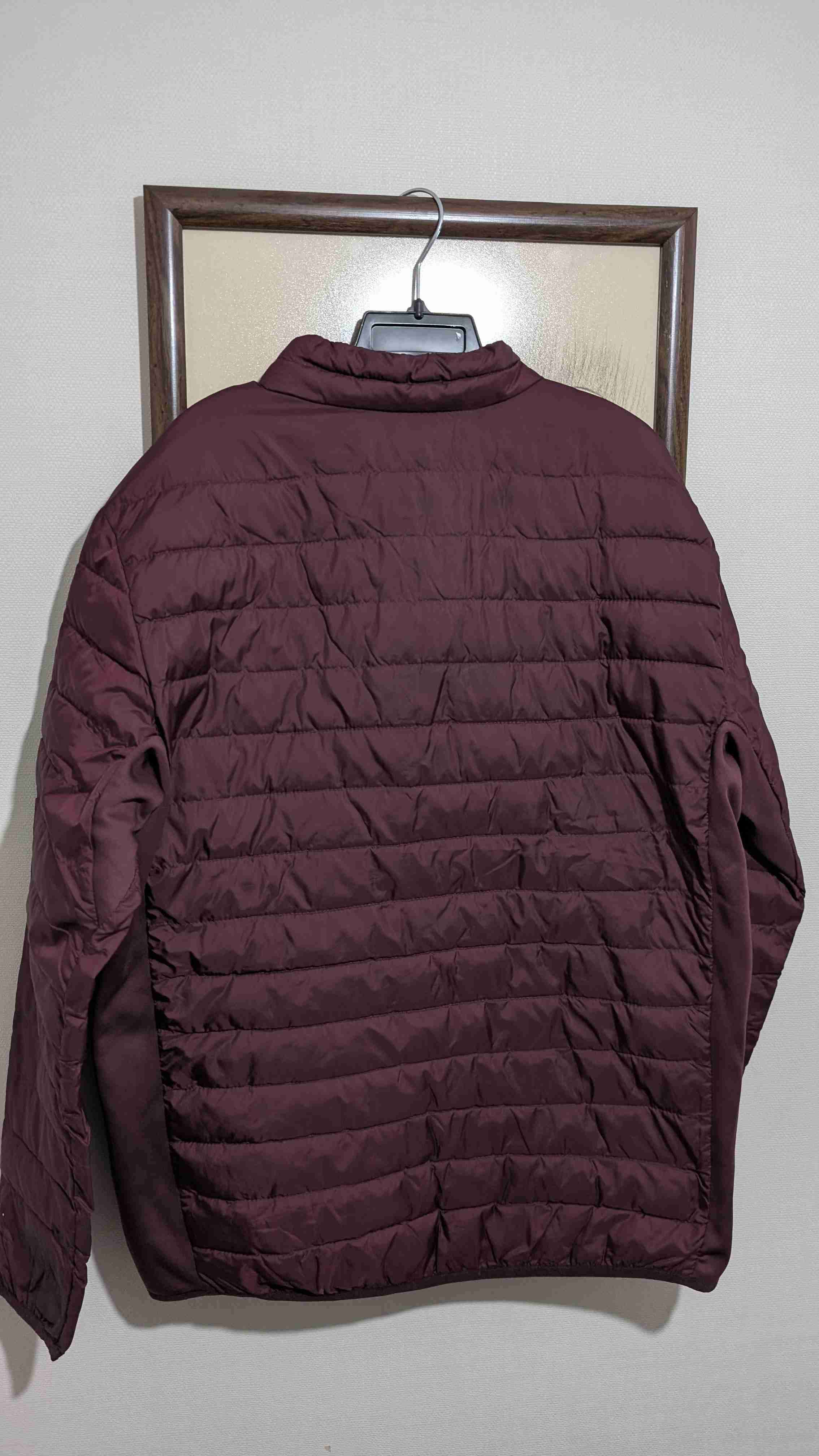 Chaqueta acolchada burdeo - miniatura 2