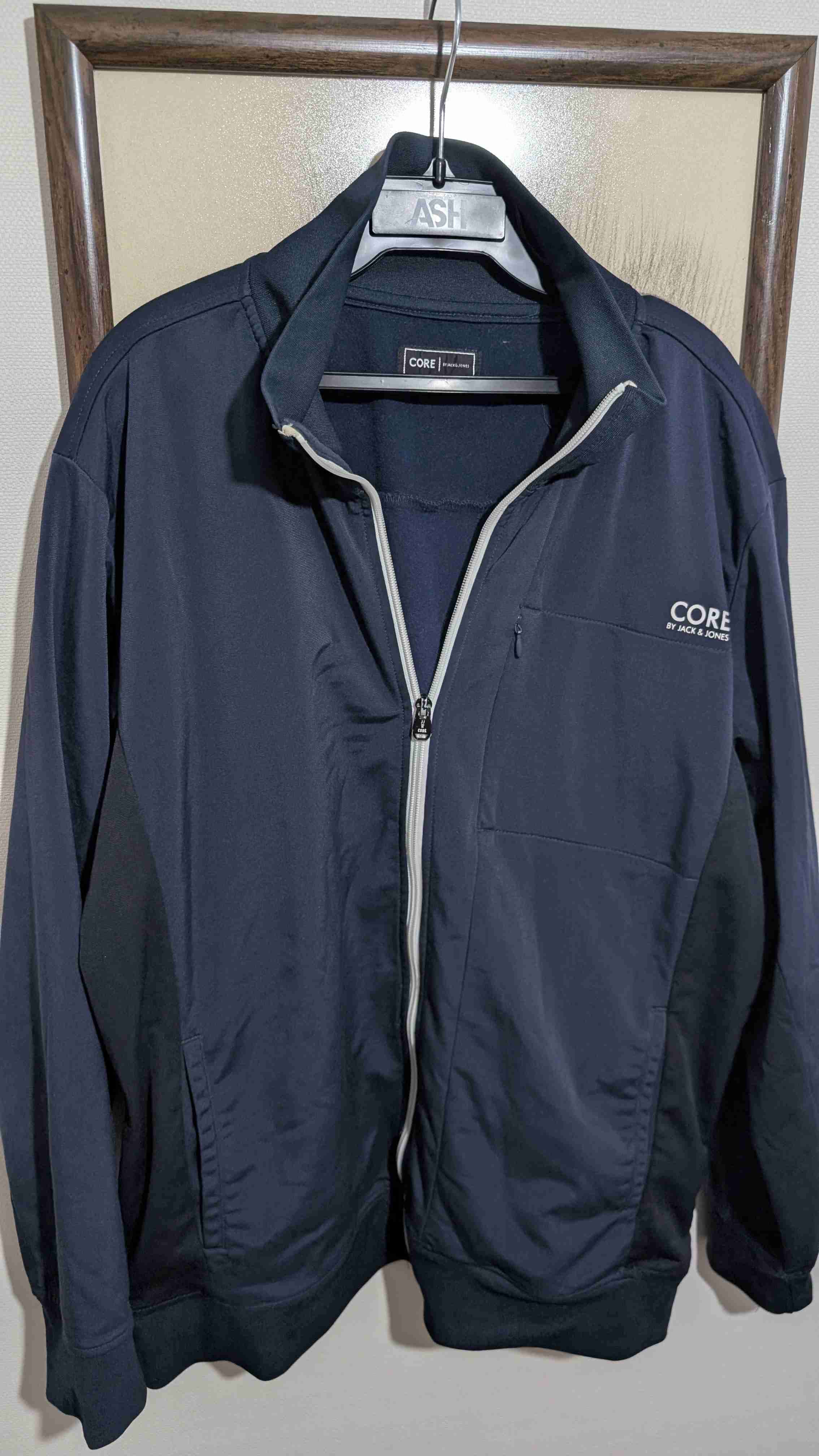 Chaqueta azul CORE con cierre - miniatura 2