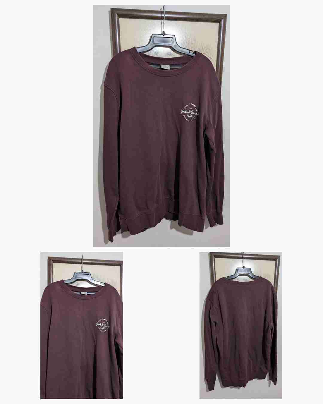 Polerón burdeo Jack & Jones - 1