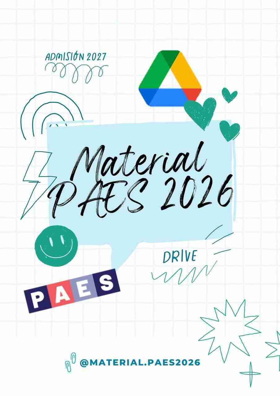 Material de estudio PAES 2026 - 1