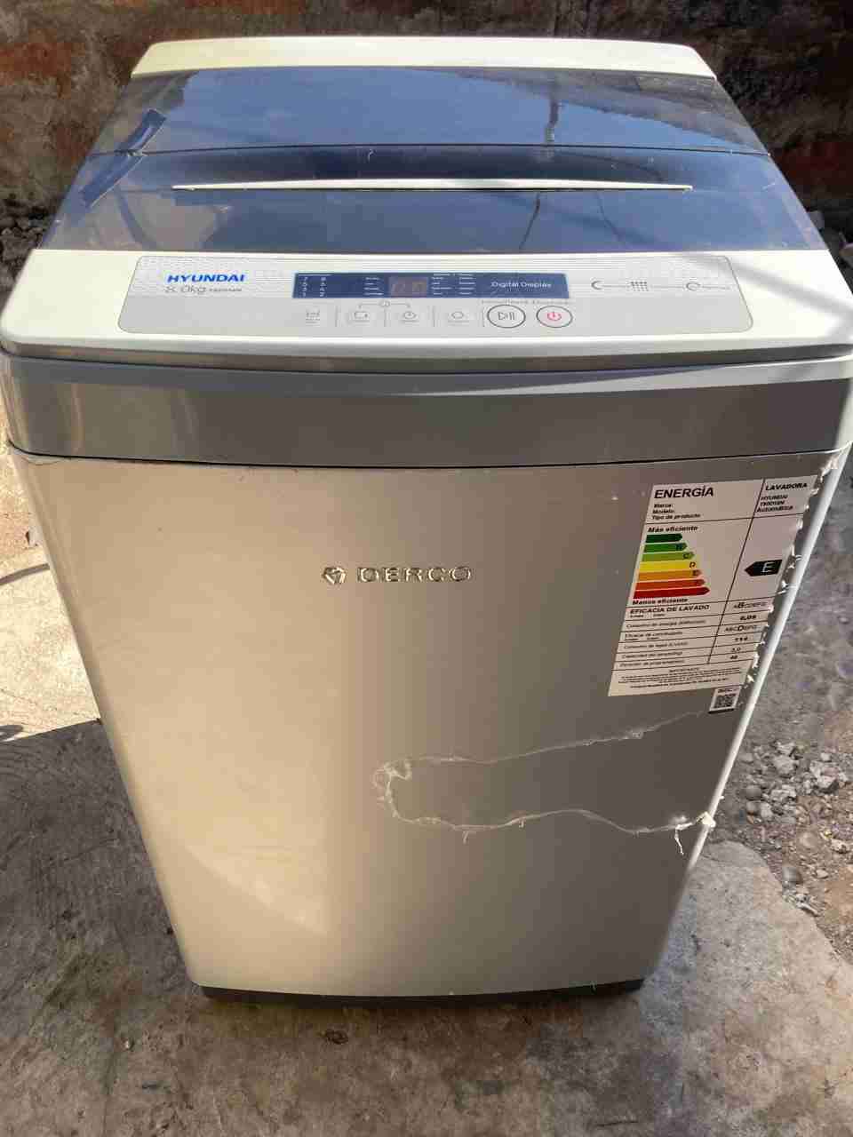 Lavadora Hyundai 8kg - miniatura 1