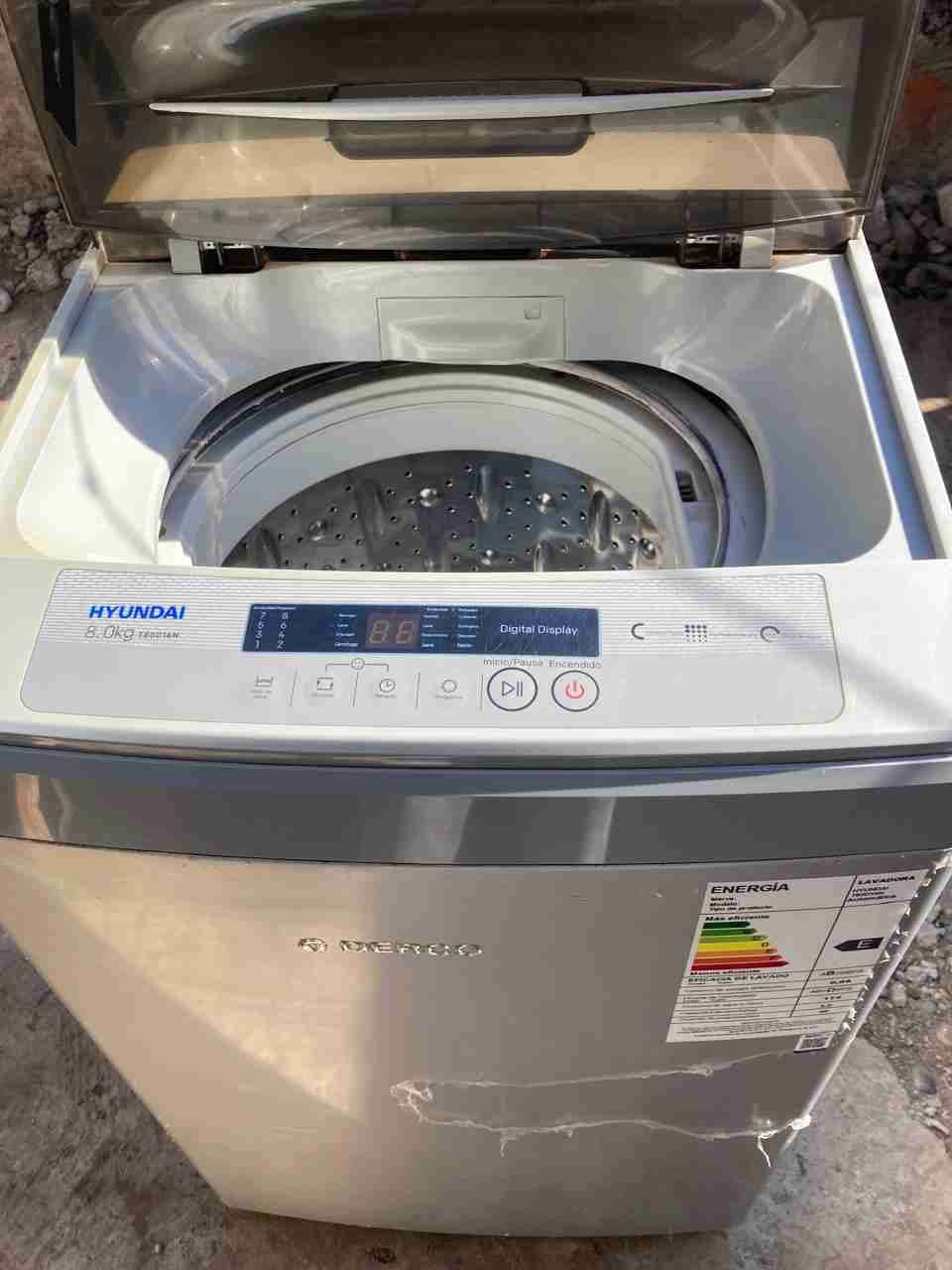 Lavadora Hyundai 8kg - miniatura 2