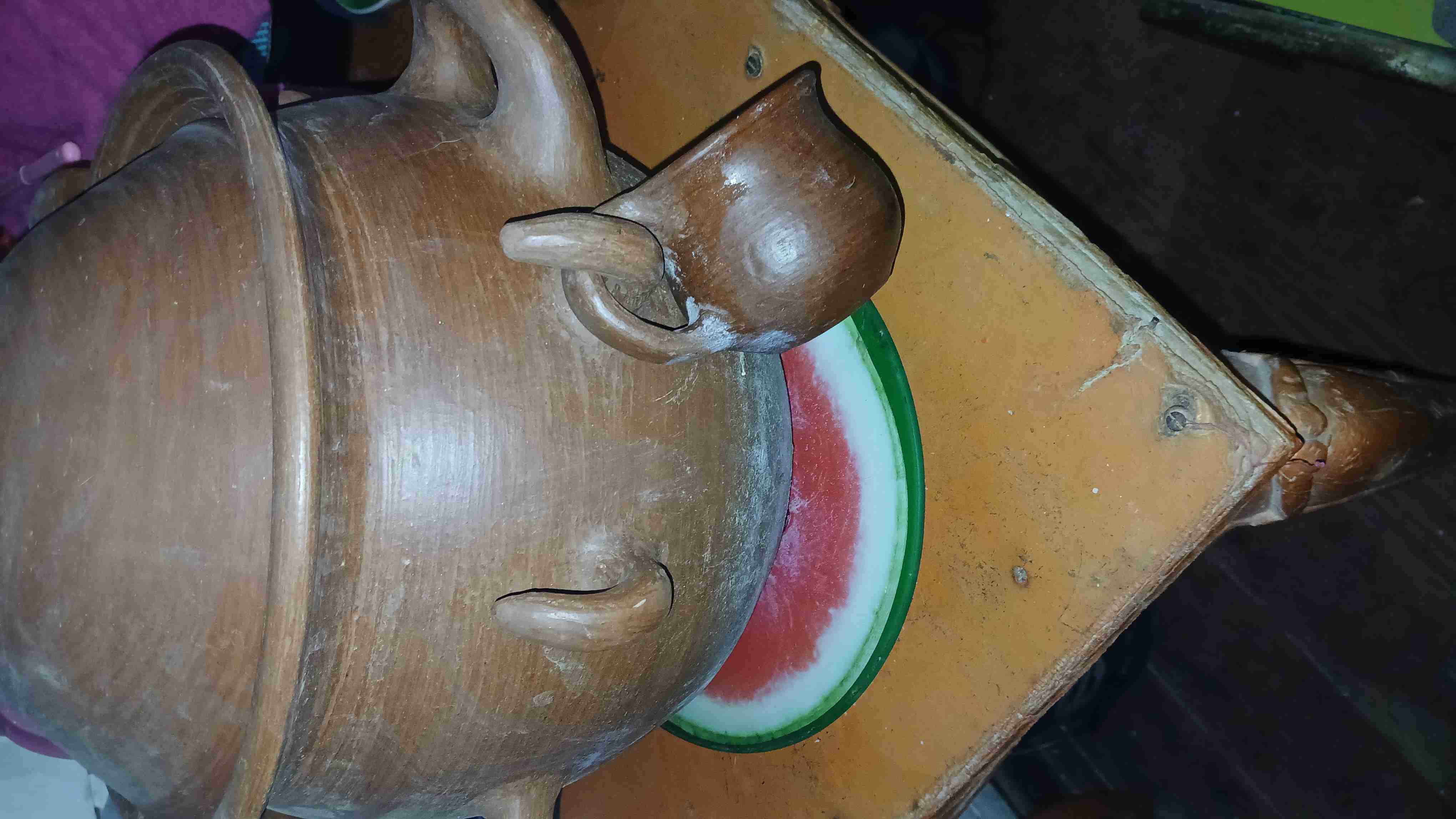 Olla de greda grande - miniatura 1