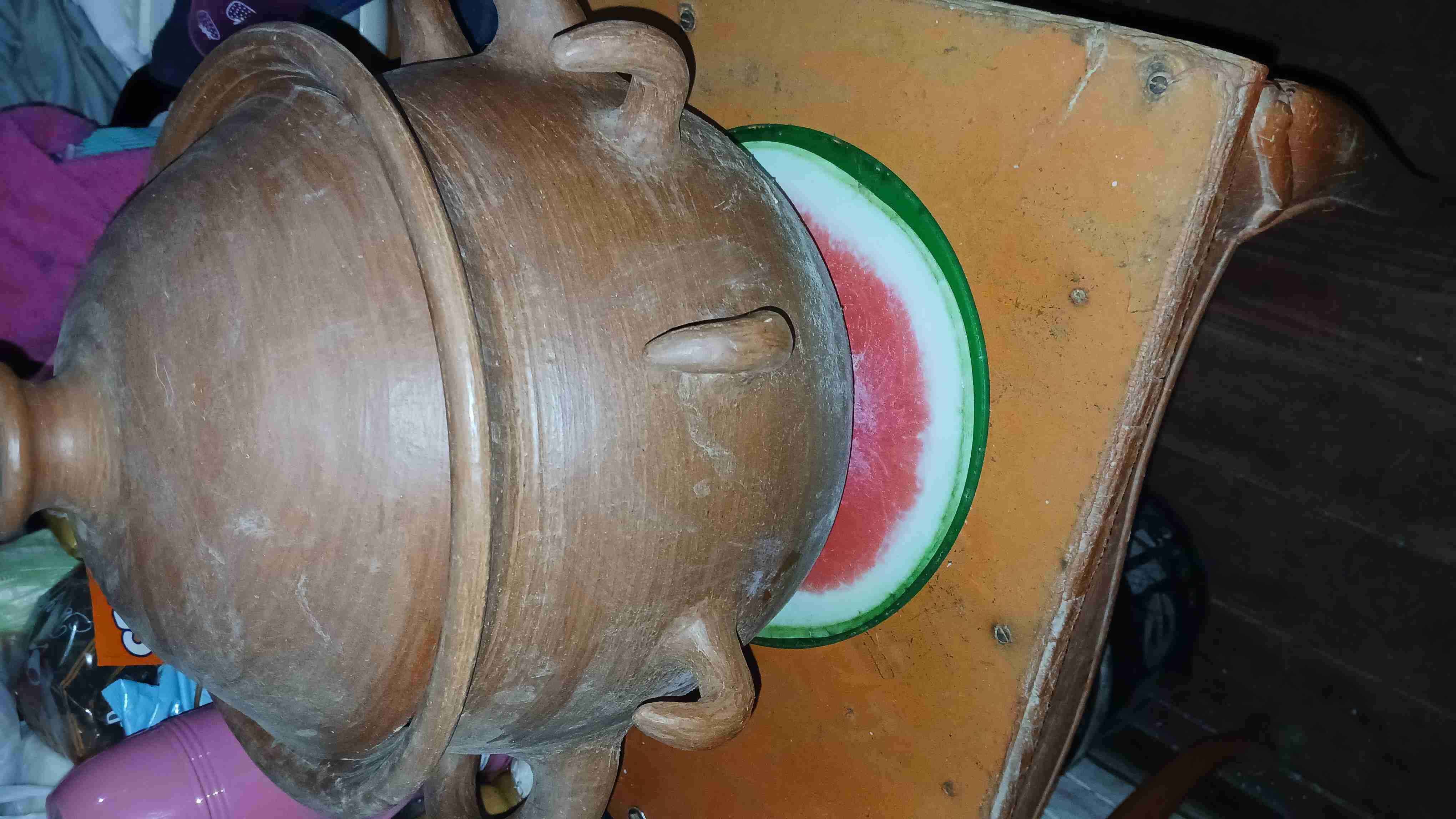 Olla de greda grande - miniatura 2