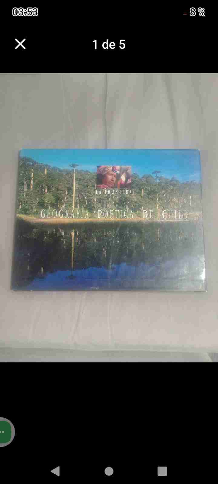 Libro Geografía Poética de Chile - 1