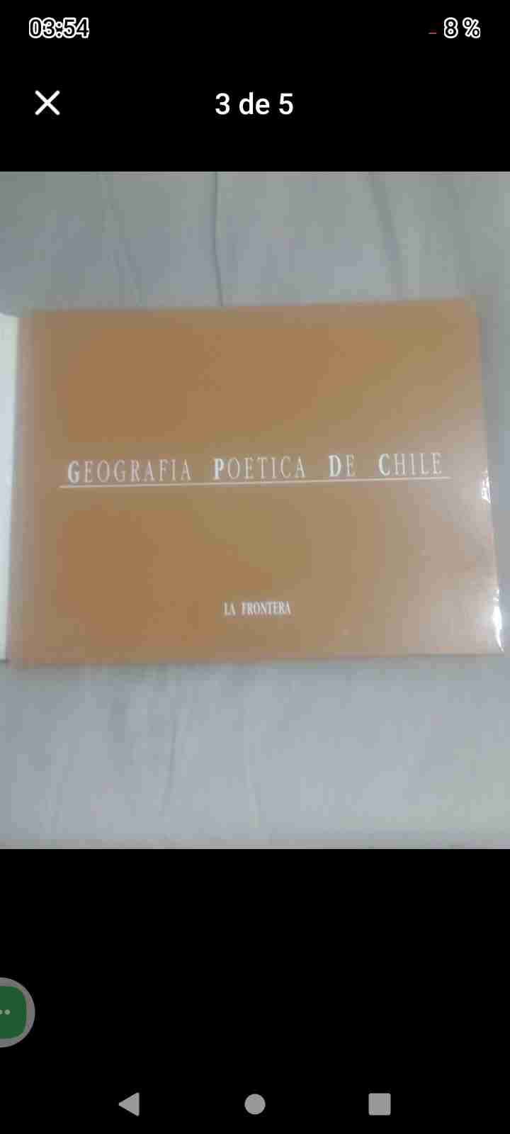 Libro Geografía Poética de Chile - 3