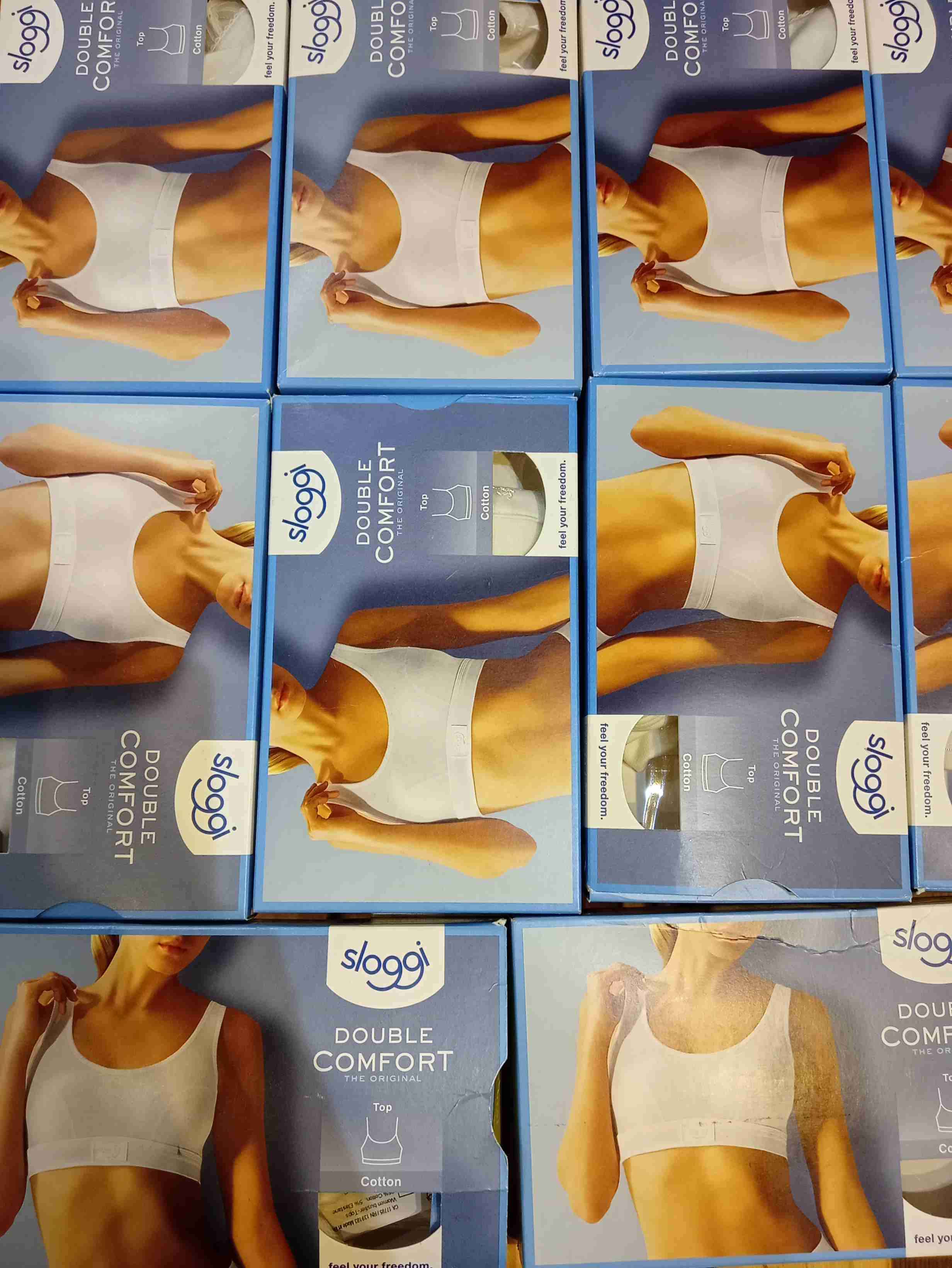 Tops Sloggi Double Comfort Blanco Spandex