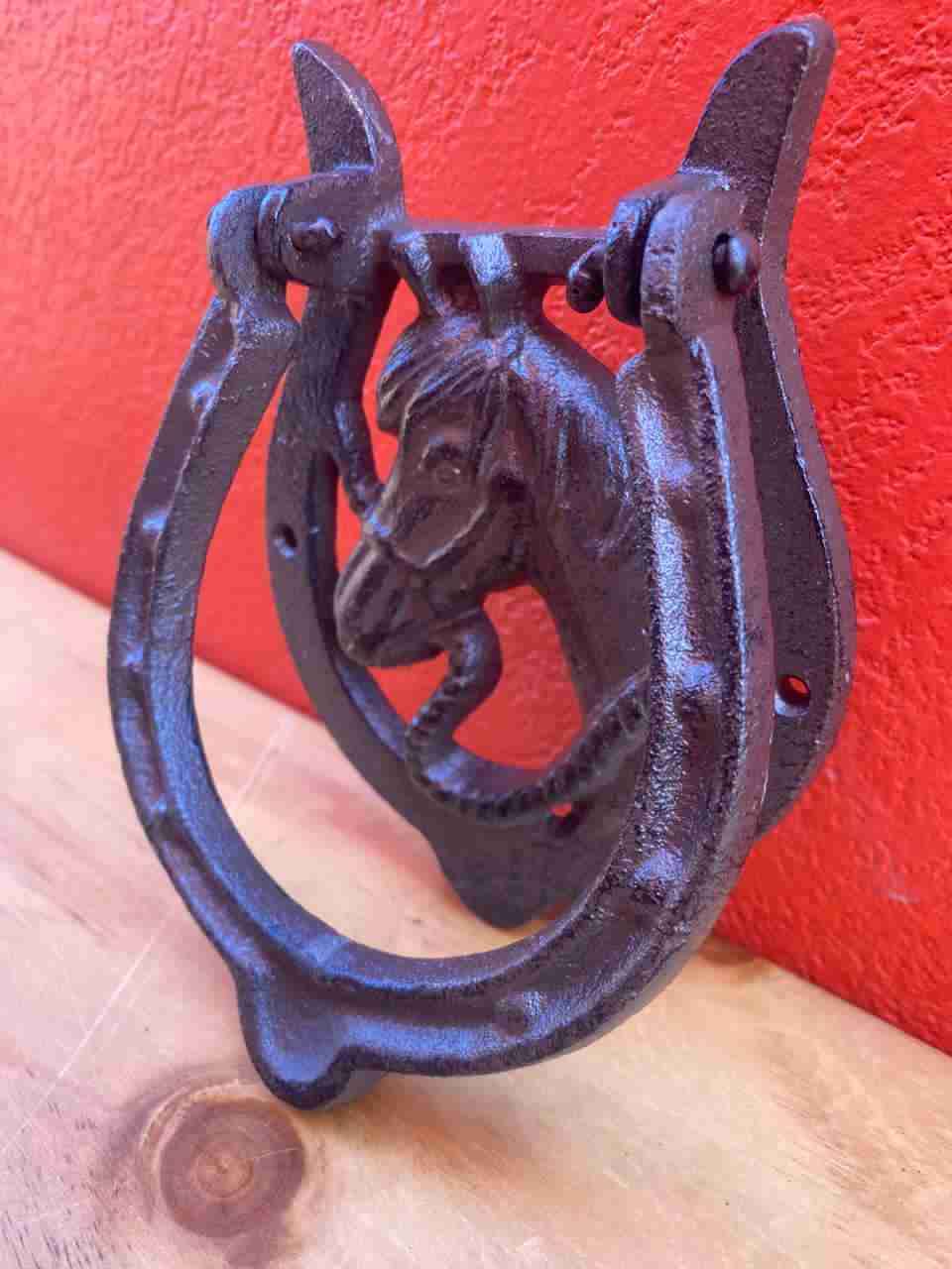 Aldaba o Golpeador de puerta en hierro - miniatura 2