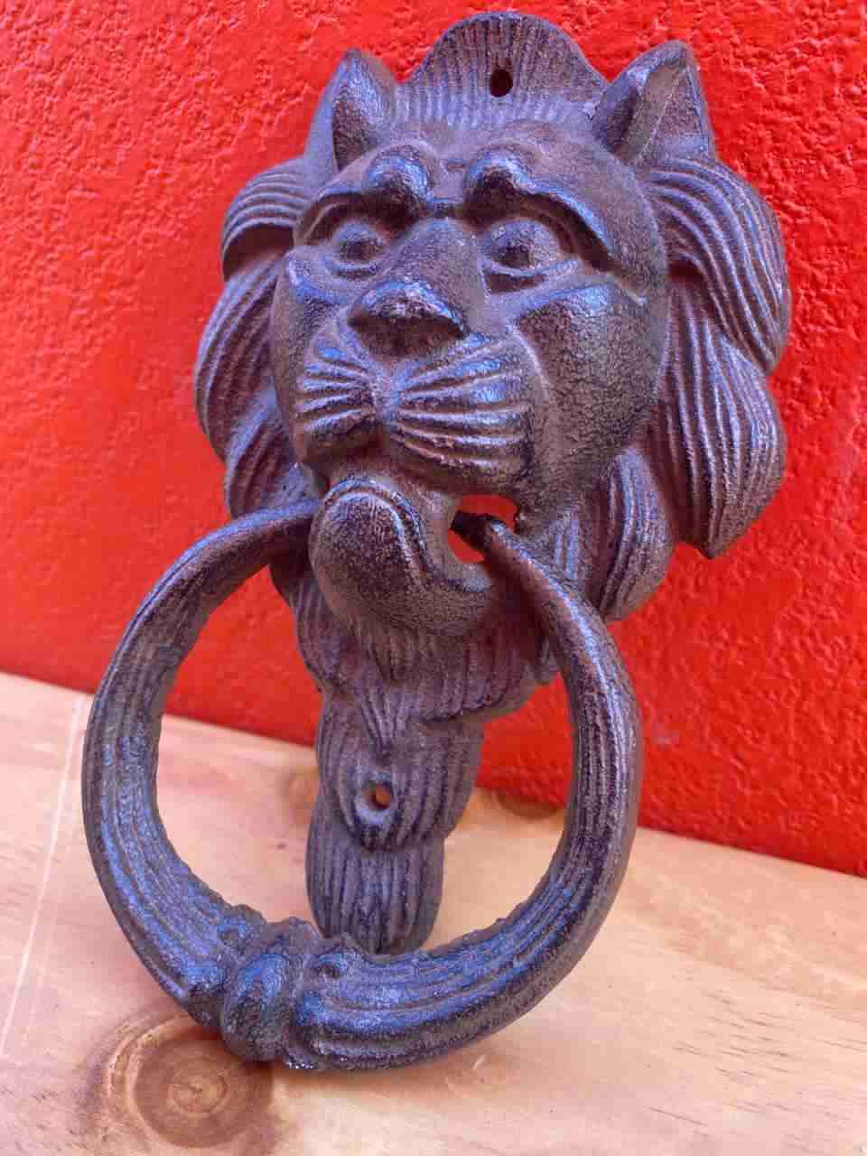 Aldaba o Golpeador de puerta en hierro - miniatura 6