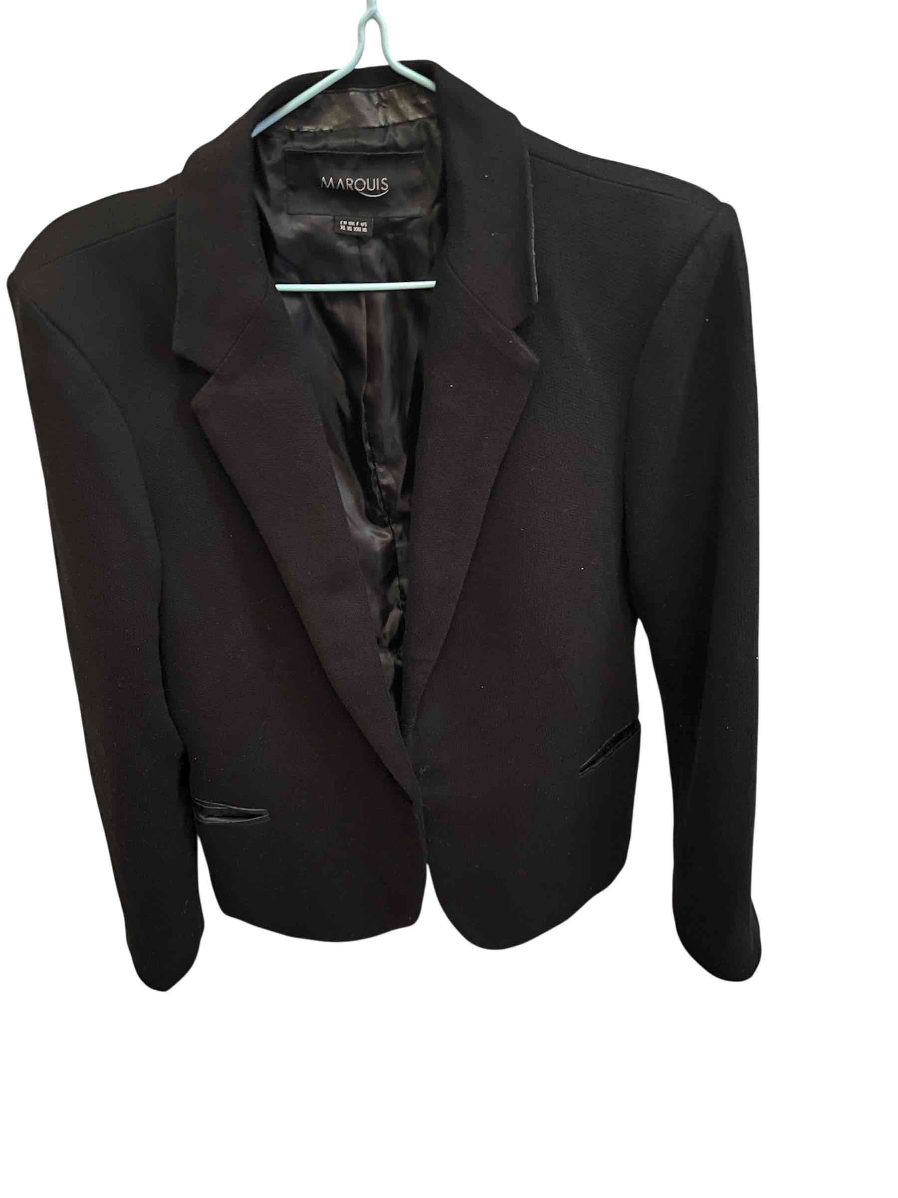 Blazer negro elegante mujer - 2