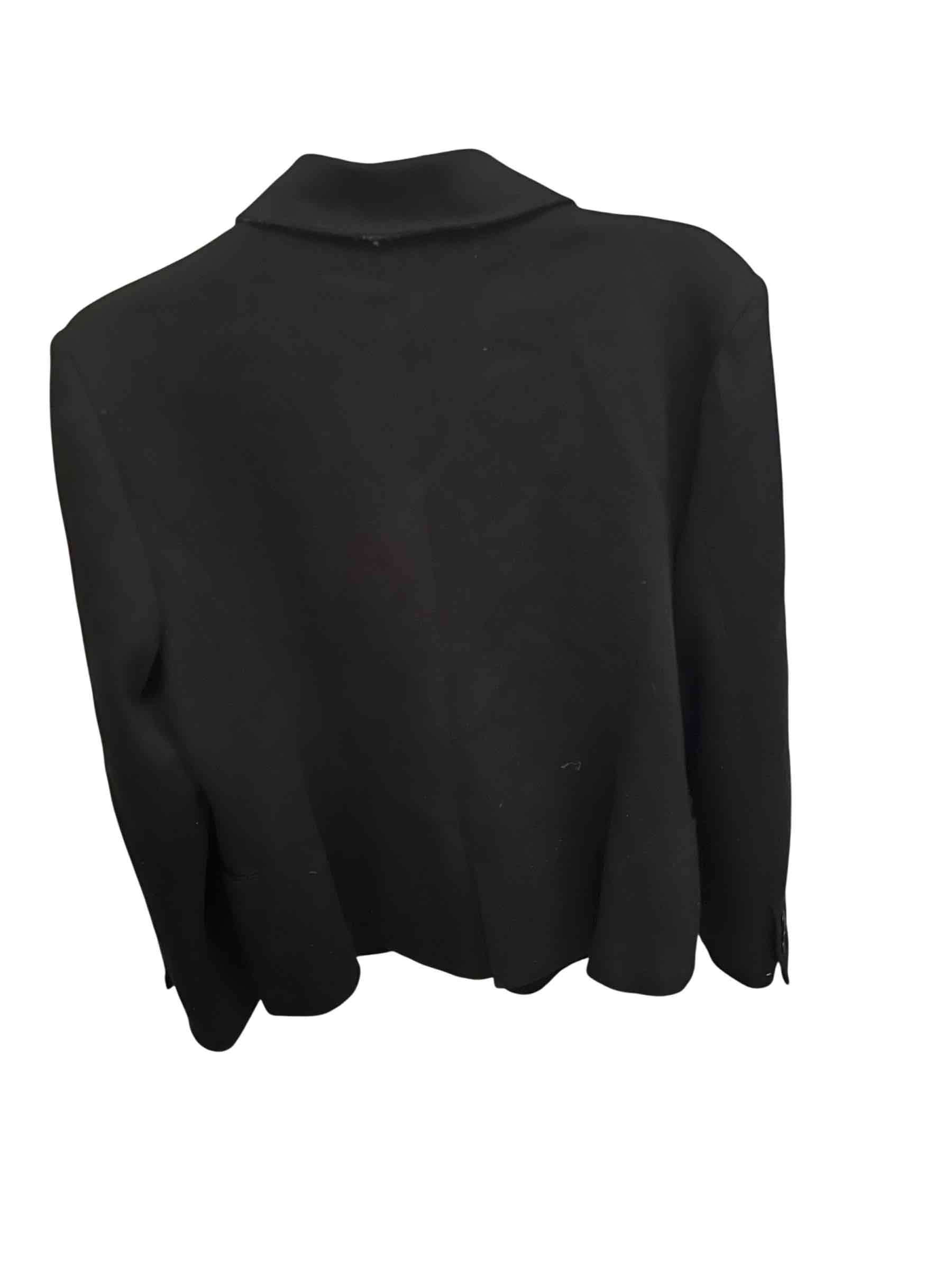 Blazer negro elegante mujer - 3