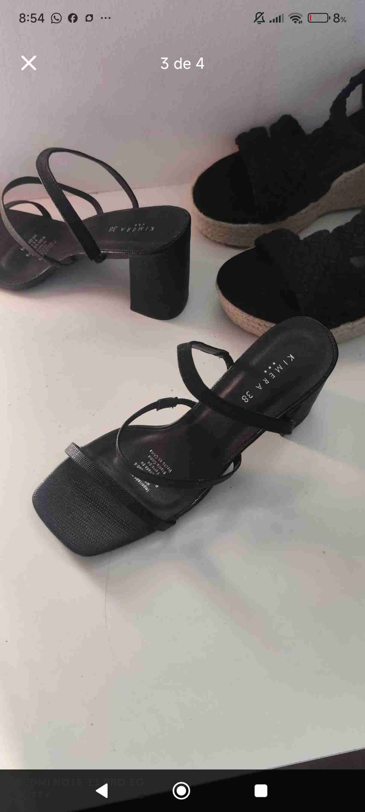 Hermosas sandalias t37 - miniatura 5